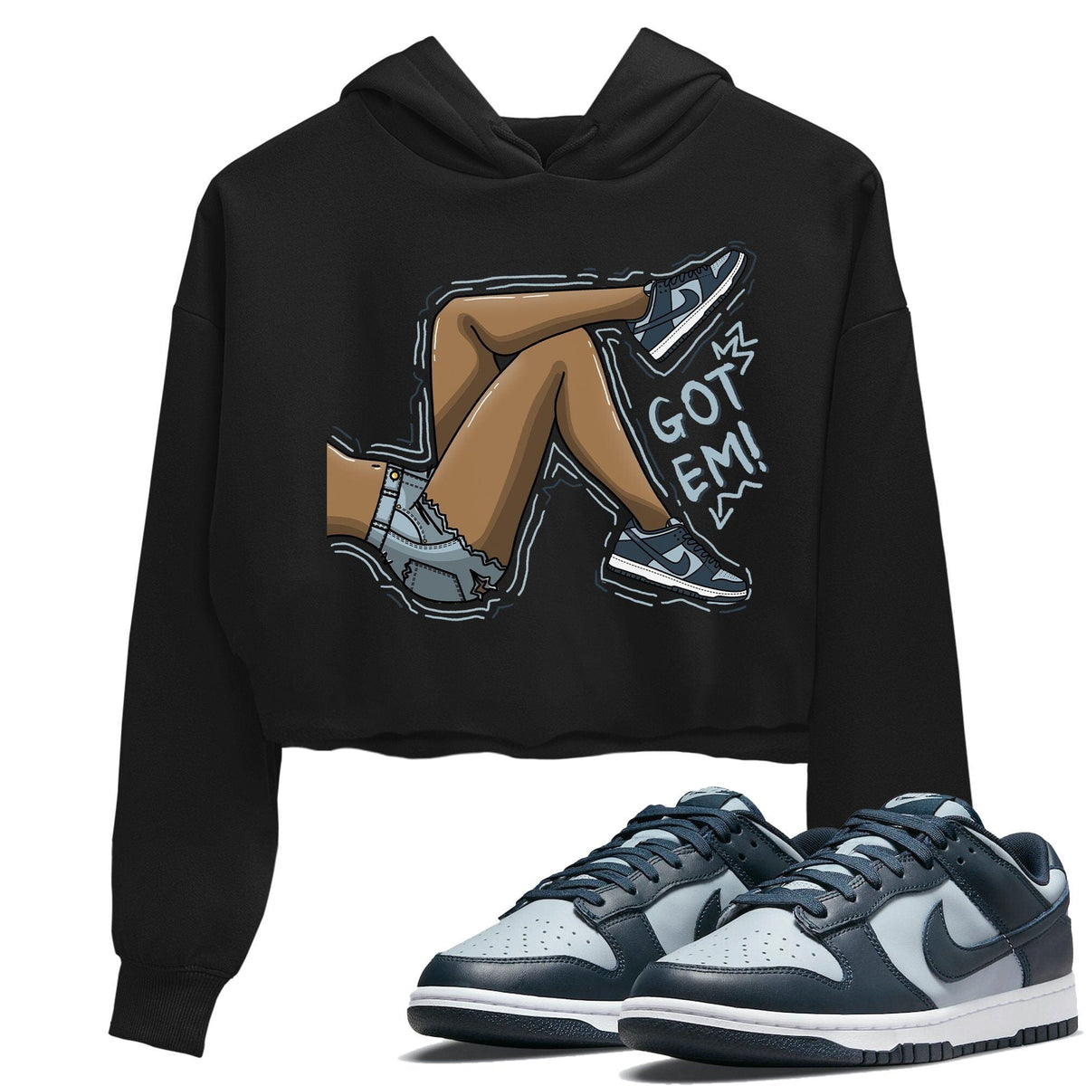 Dunk championship Grey Sneaker Match Tees Got Em Legs Sneaker Tees Dunk championship Grey Jordan to match sneaker T-Shirt Women's Shirts