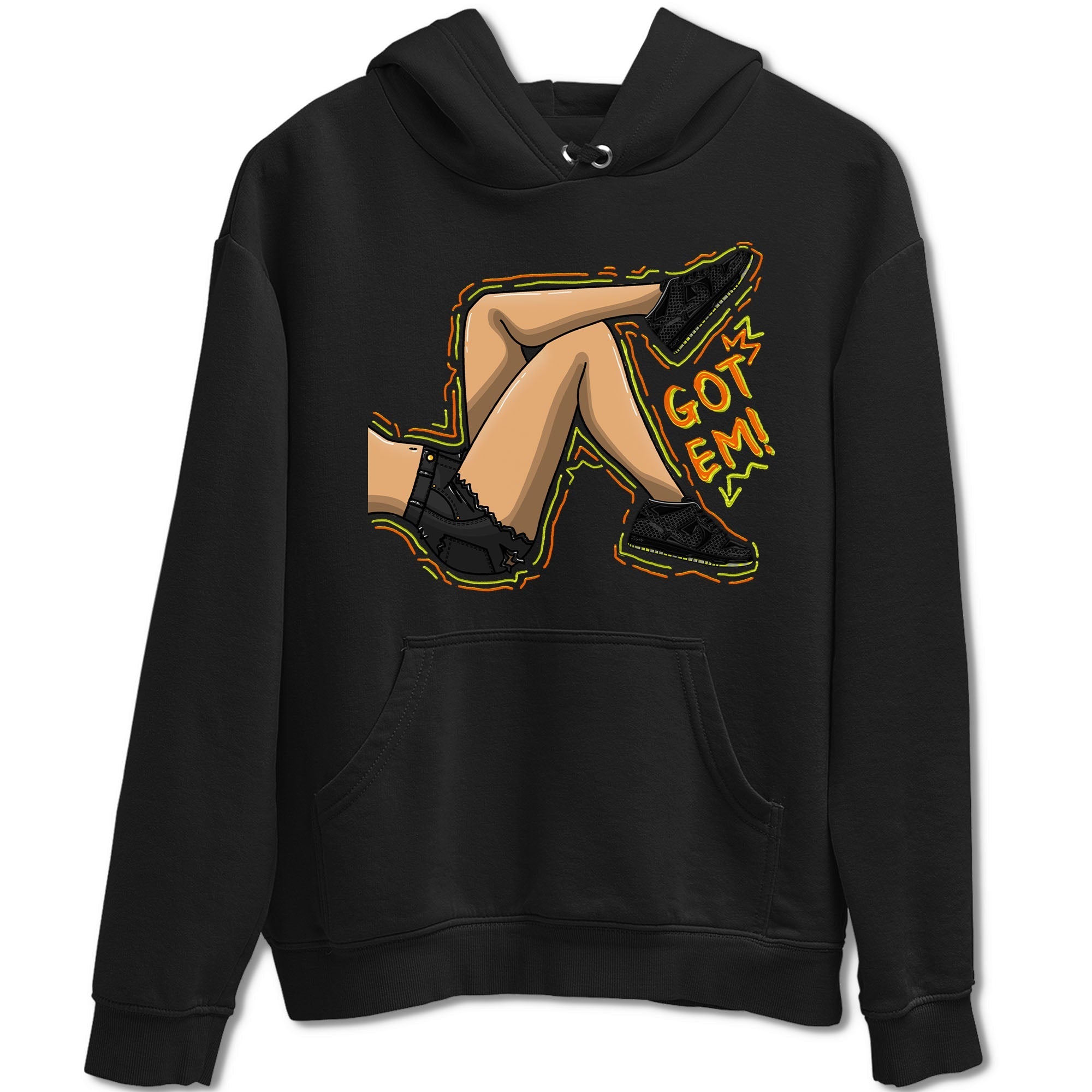 Nike Dunk Halloween shirt to match jordans Got Em Legs sneaker tees Nike Dunk Mid Halloween Drip Gear Zone Sneaker Matching Clothing Brand Unisex Sneaker Tee Black 2 T-Shirt