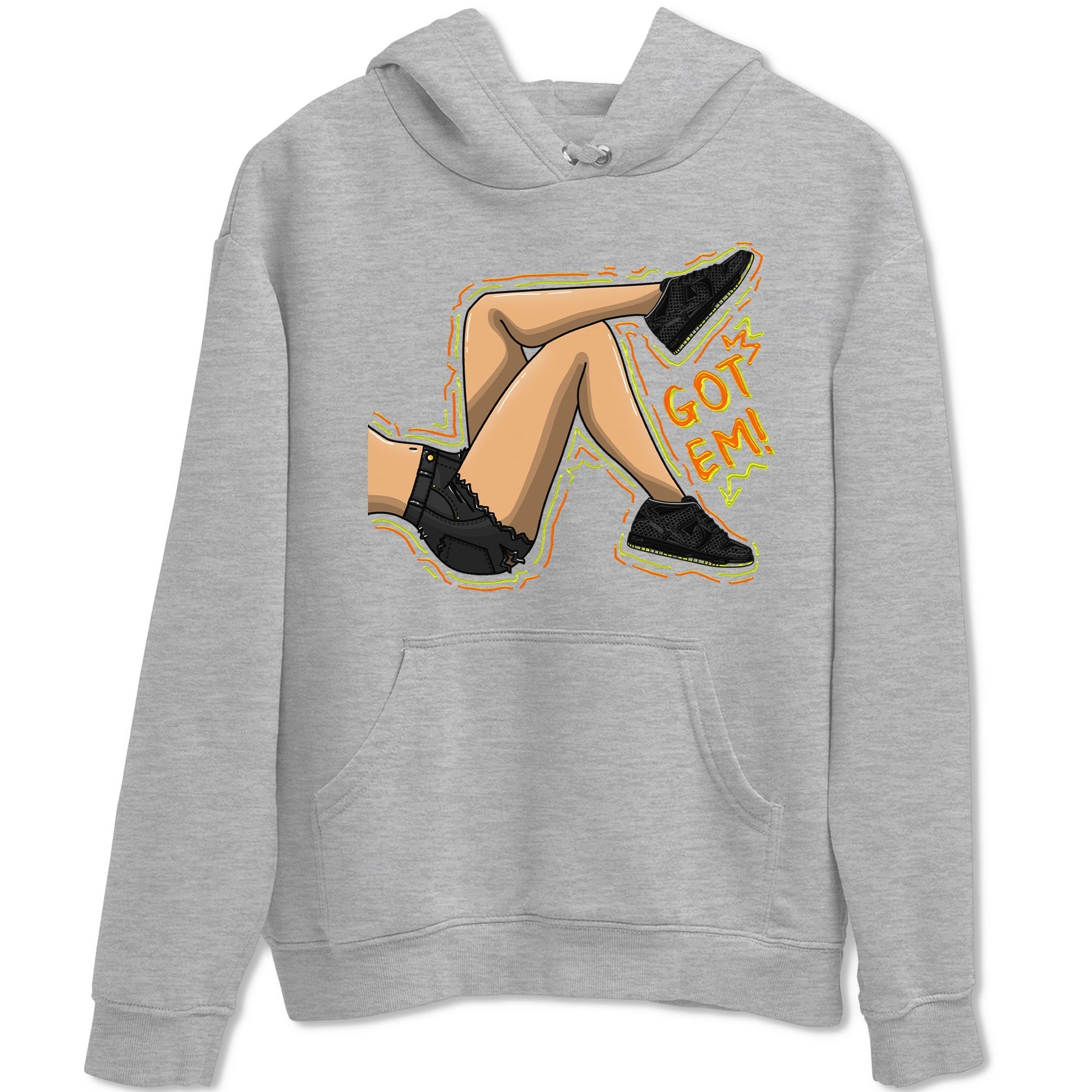 Nike Dunk Halloween shirt to match jordans Got Em Legs sneaker tees Nike Dunk Mid Halloween Drip Gear Zone Sneaker Matching Clothing Brand Unisex Sneaker Tee Heather Grey 2 T-Shirt