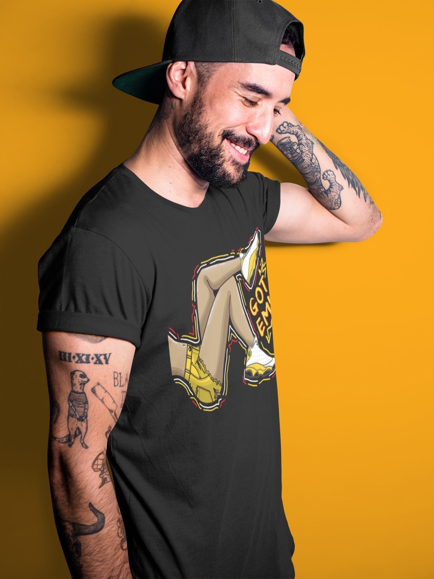 Jordan 13 Del Sol Shirt To Match Jordans Got Em Legs Sneaker Tees Jordan 13 Del Sol Drip Gear Zone Sneaker Matching Clothing Unisex Shirts