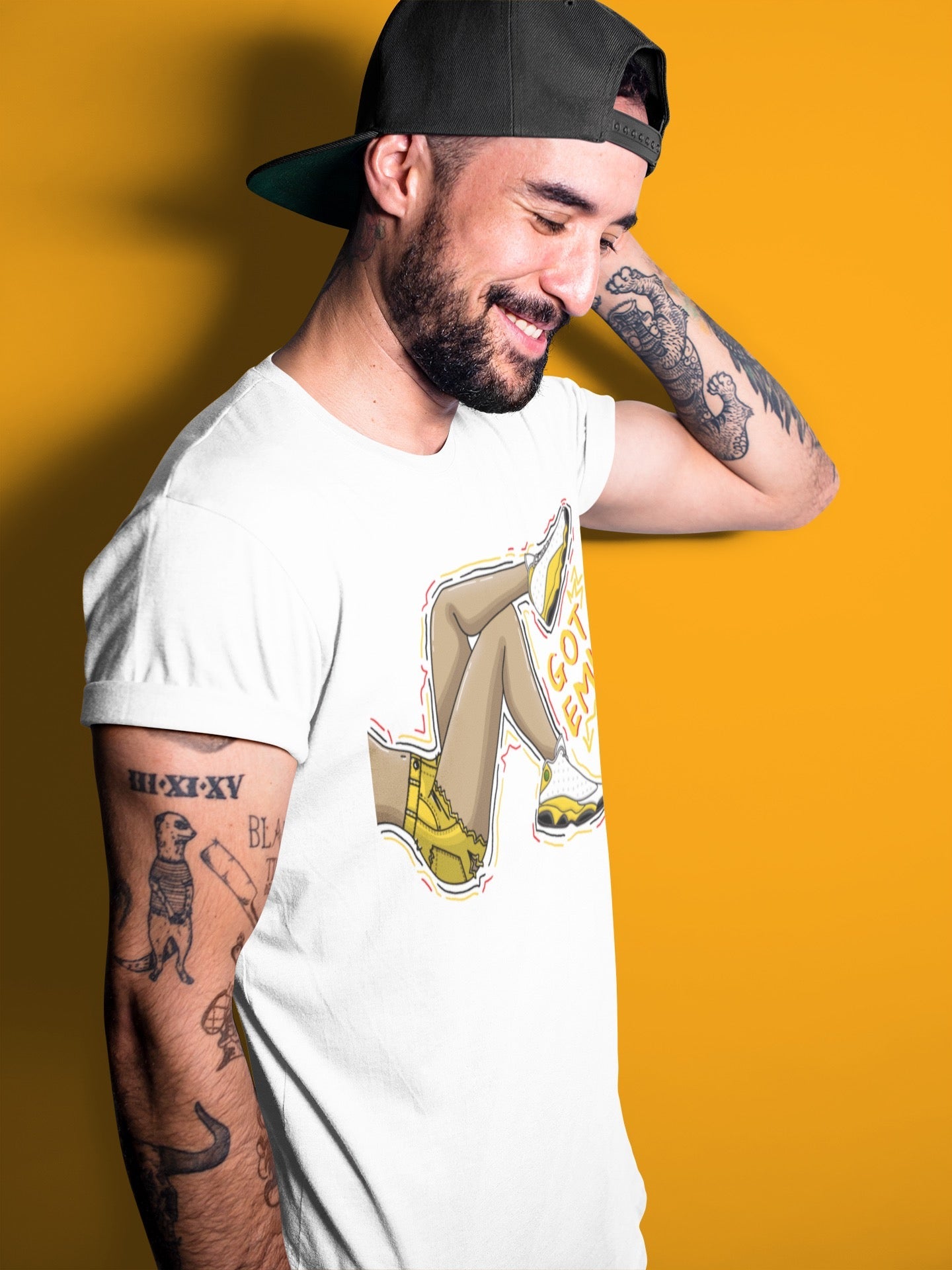 Jordan 13 Del Sol Shirt To Match Jordans Got Em Legs Sneaker Tees Jordan 13 Del Sol Drip Gear Zone Sneaker Matching Clothing Unisex Shirts