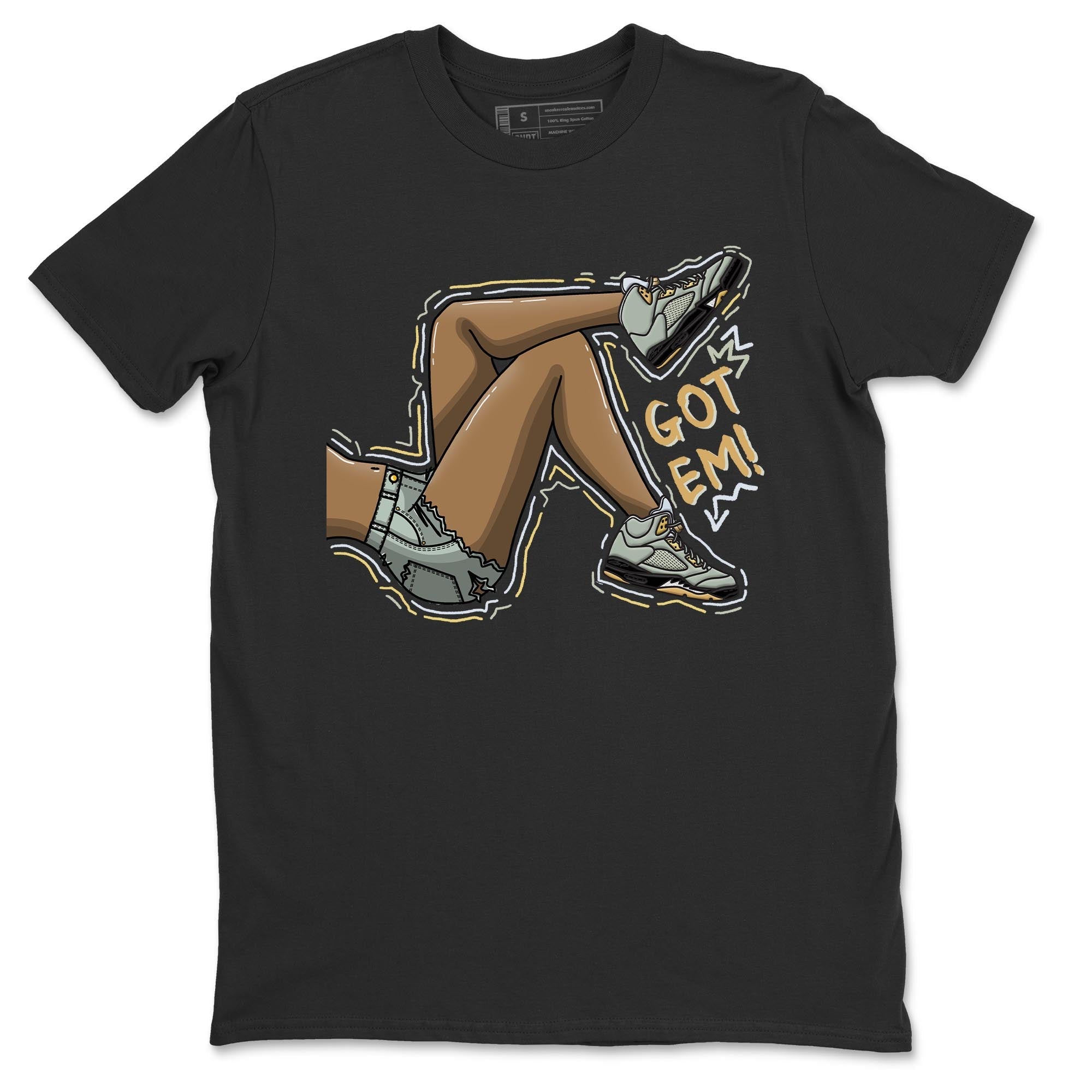 Jordan 5 Jade Horizon Shirt To Match Jordans Got Em Legs Sneaker Tees Jordan 5 Jade Horizon Drip Gear Zone Sneaker Matching Clothing Unisex Shirts
