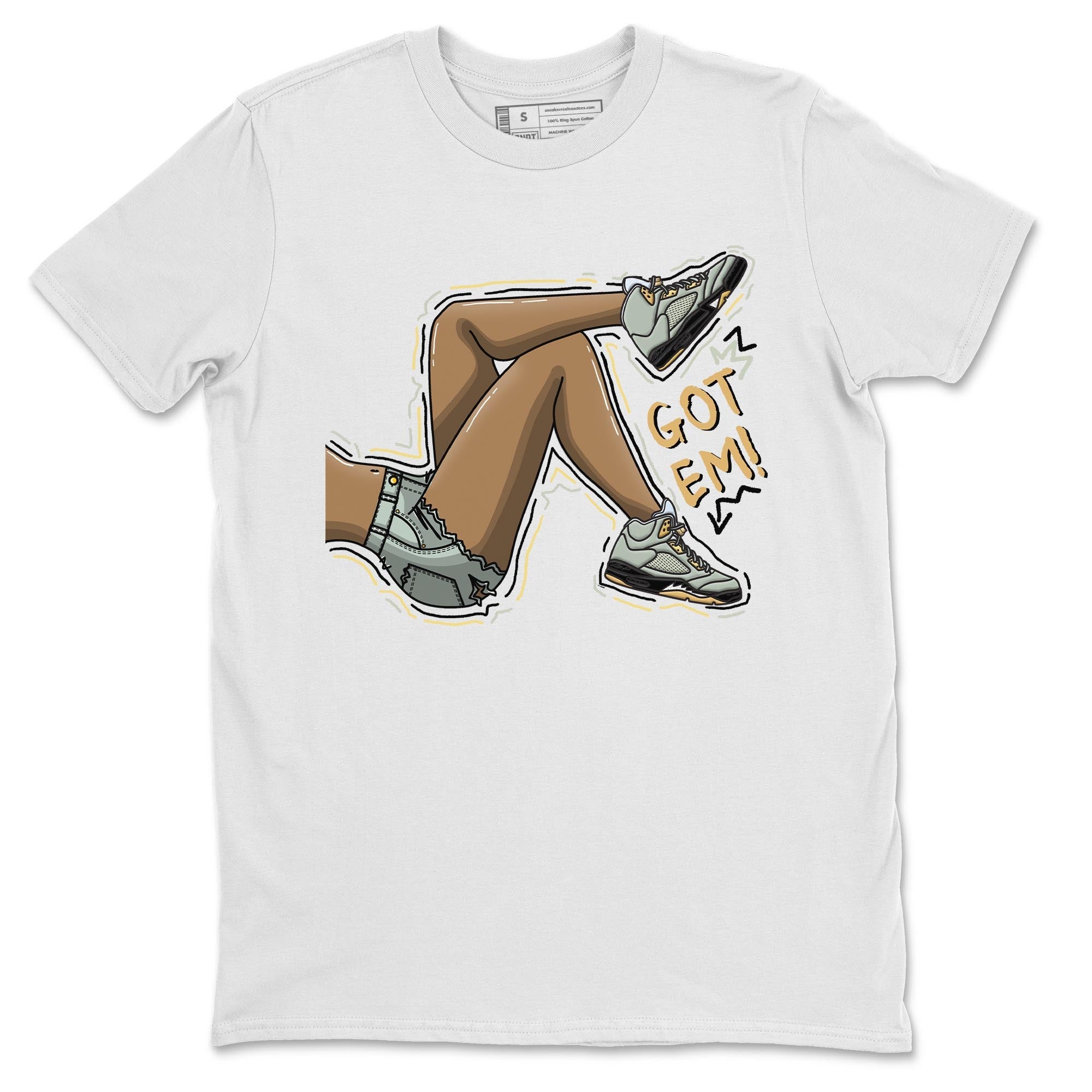 Jordan 5 Jade Horizon Shirt To Match Jordans Got Em Legs Sneaker Tees Jordan 5 Jade Horizon Drip Gear Zone Sneaker Matching Clothing Unisex Shirts