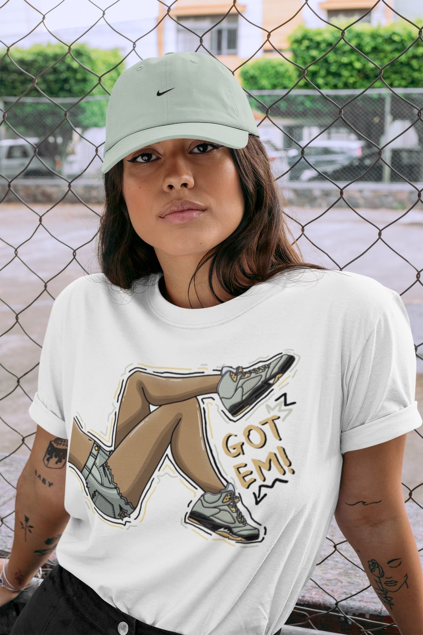 Jordan 5 Jade Horizon Shirt To Match Jordans Got Em Legs Sneaker Tees Jordan 5 Jade Horizon Drip Gear Zone Sneaker Matching Clothing Unisex Shirts