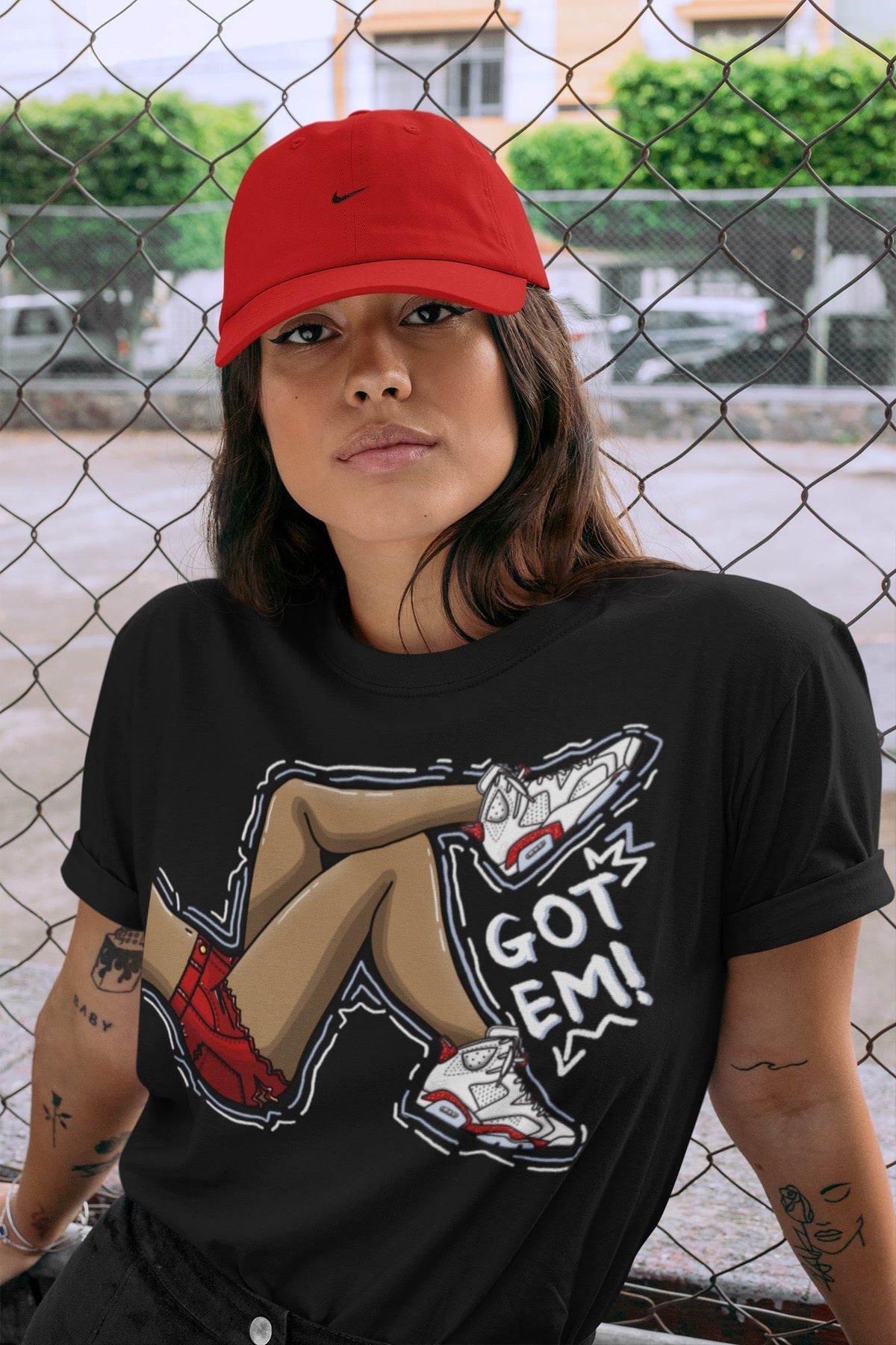 Jordan 6 Red Velvet Cookies Shirt To Match Jordans Got Em Legs Sneaker Tees Jordan 6 Red Velvet Cookies Drip Gear Zone Sneaker Matching Clothing Unisex Shirts