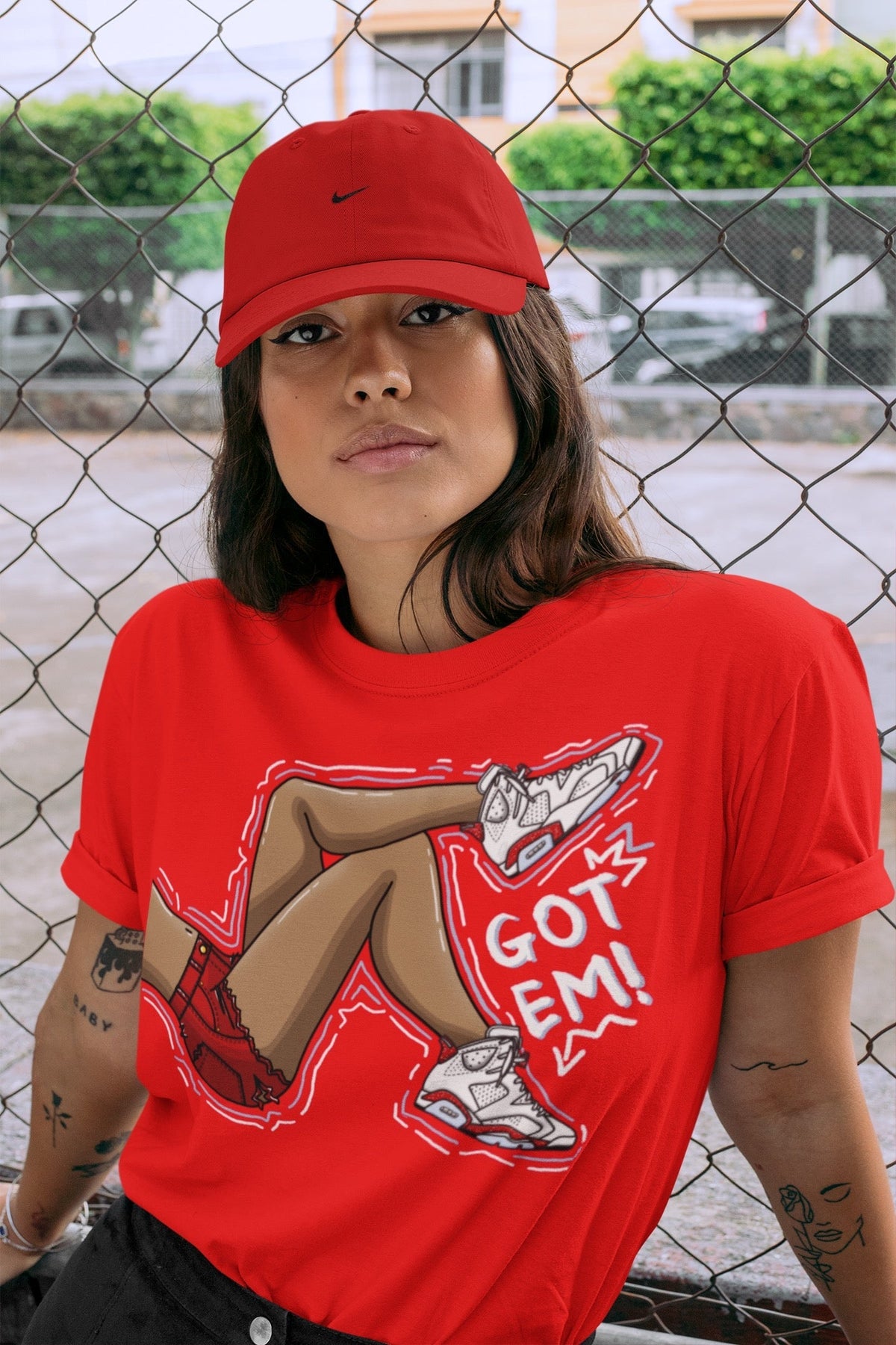 Jordan 6 Red Velvet Cookies Shirt To Match Jordans Got Em Legs Sneaker Tees Jordan 6 Red Velvet Cookies Drip Gear Zone Sneaker Matching Clothing Unisex Shirts