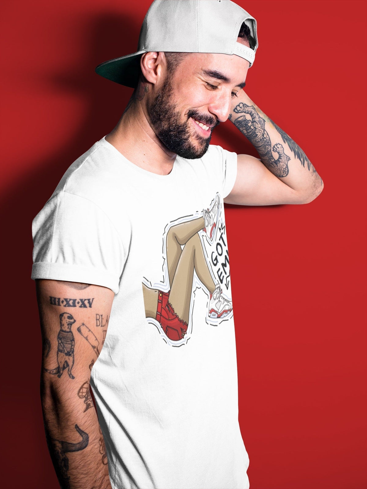Jordan 6 Red Velvet Cookies Shirt To Match Jordans Got Em Legs Sneaker Tees Jordan 6 Red Velvet Cookies Drip Gear Zone Sneaker Matching Clothing Unisex Shirts