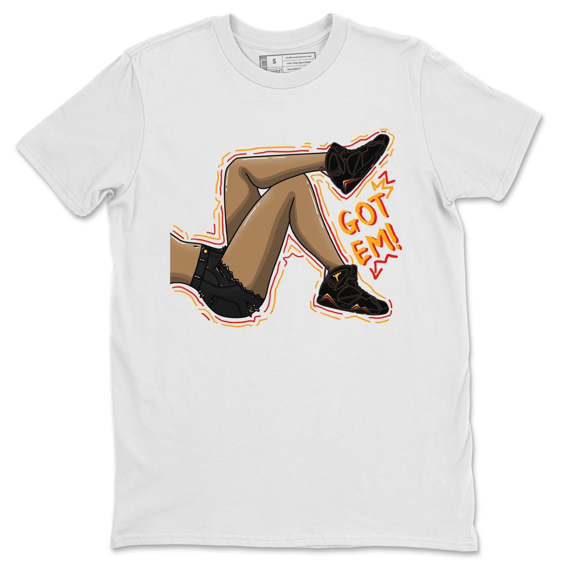 Jordan 7 Citrus Shirt To Match Jordans Got Em Legs Sneaker Tees Jordan 7 Citrus Drip Gear Zone Sneaker Matching Clothing Unisex Shirts
