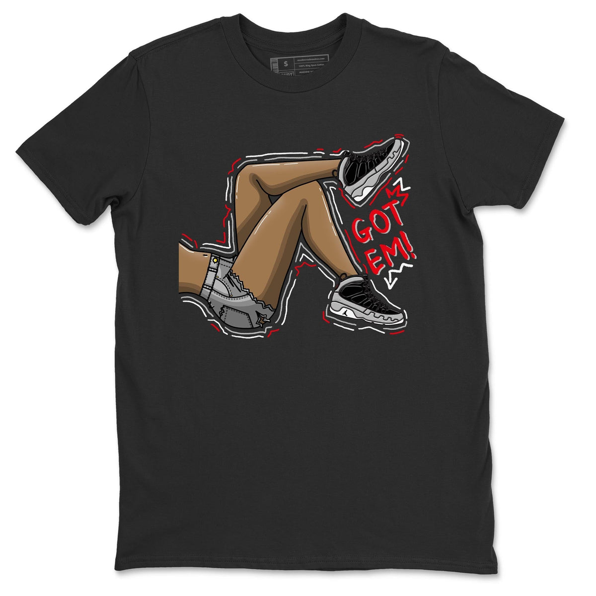 Jordan 9 Particle Grey Shirt To Match Jordans Got Em Legs Sneaker Tees Jordan 9 Particle Grey Drip Gear Zone Sneaker Matching Clothing Unisex Shirts