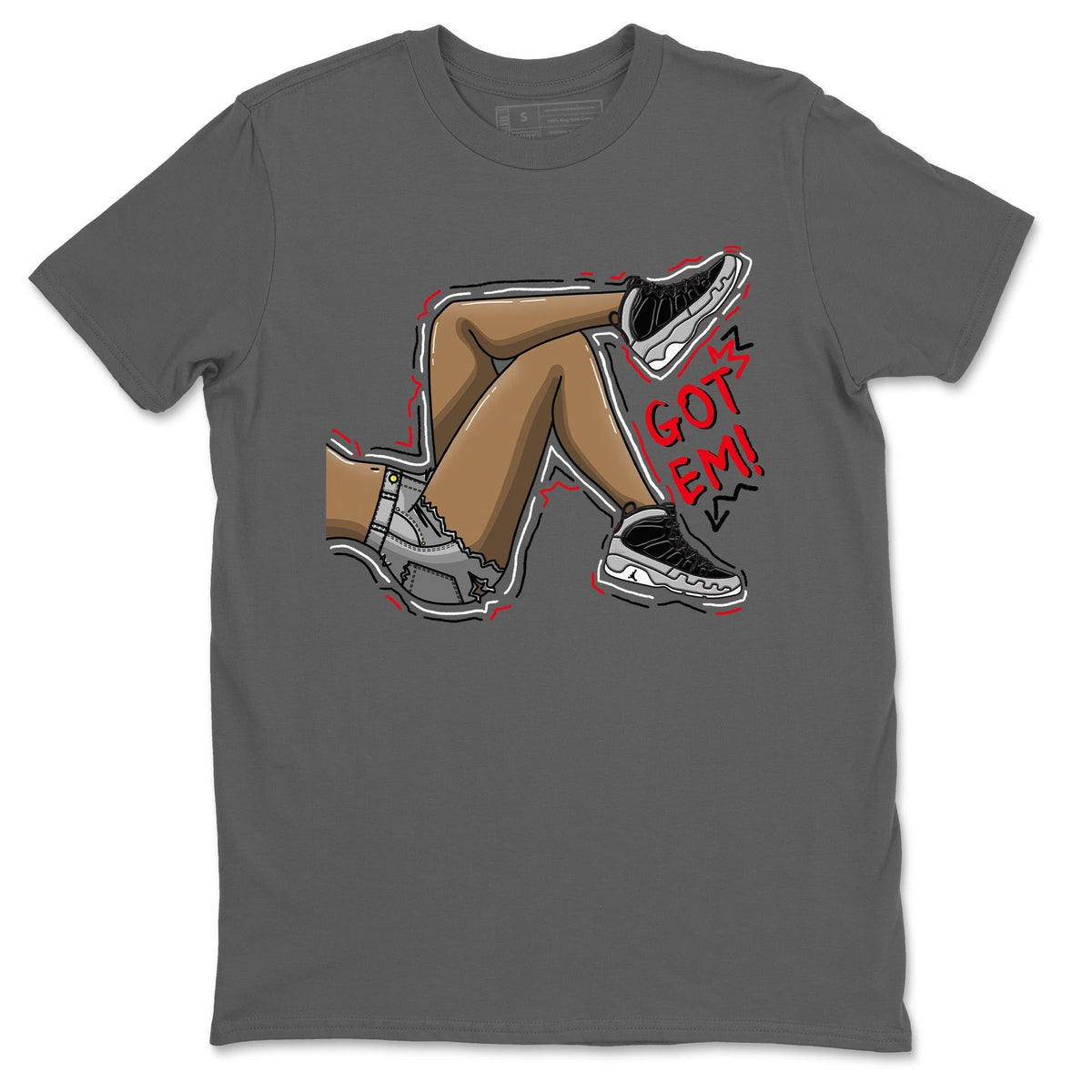 Jordan 9 Particle Grey Shirt To Match Jordans Got Em Legs Sneaker Tees Jordan 9 Particle Grey Drip Gear Zone Sneaker Matching Clothing Unisex Shirts