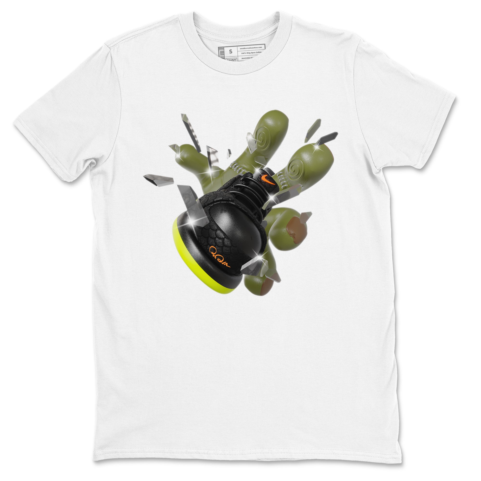 Dunk Halloween shirt to match jordans Got Em Zombie sneaker tees halloween horror nights Nike Dunk Halloween Drip Gear Zone Unisex Crew Neck Tee White 2 T-Shirt