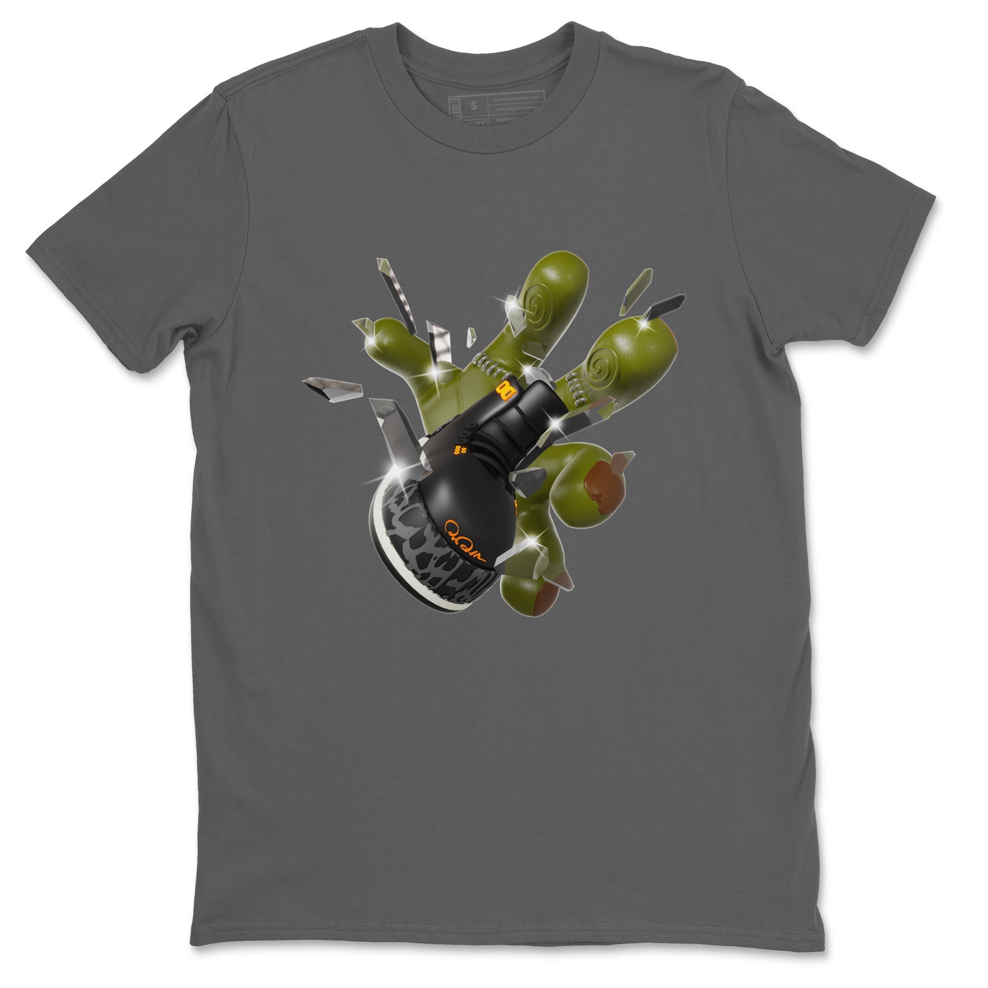 Air Jordan 3 Fear shirt to match jordans Got Em Zombie Hand sneaker tees halloween dress AJ3 Fear Drip Gear Zone Unisex Cool Grey 2 T-Shirt