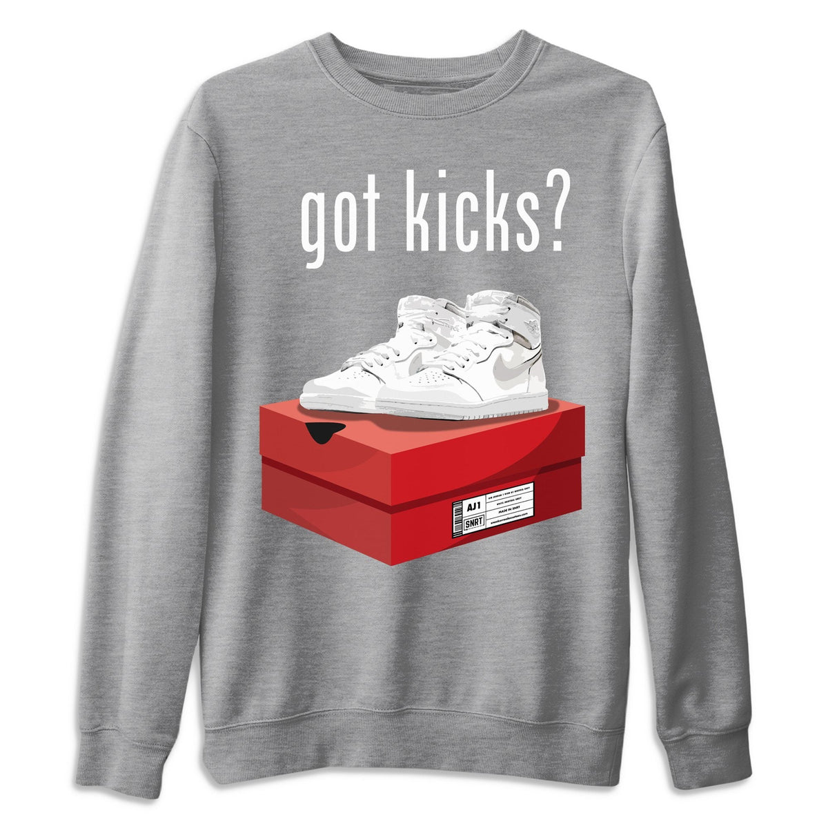 Jordan 1 Neutral Grey Shirt To Match Jordans Got Kicks Sneaker Tees Jordan 1 Neutral Grey Drip Gear Zone Sneaker Matching Clothing Unisex Shirts