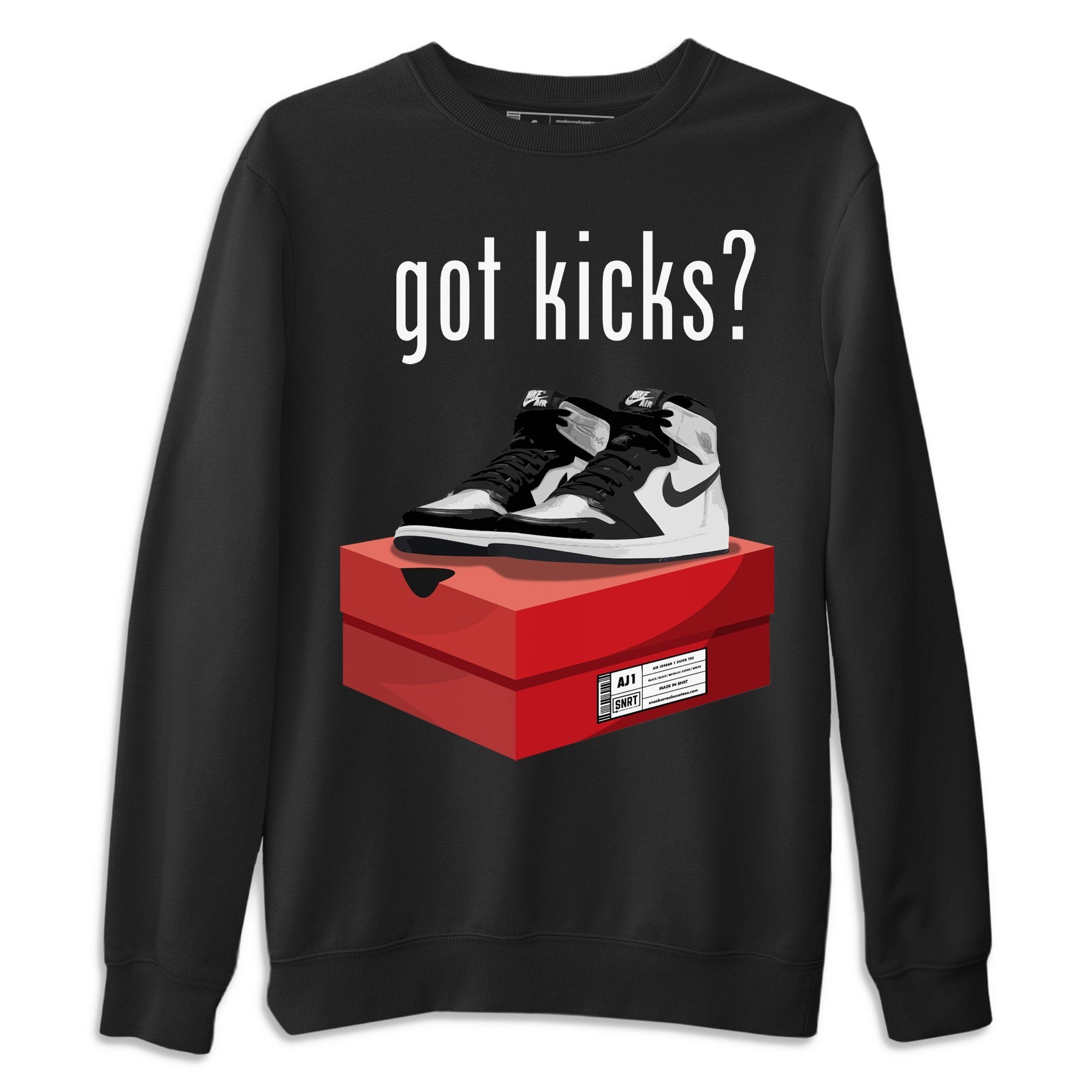 Jordan 1 Silver Toe Shirt To Match Jordans Got Kicks Sneaker Tees Jordan 1 Silver Toe Drip Gear Zone Sneaker Matching Clothing Unisex Shirts