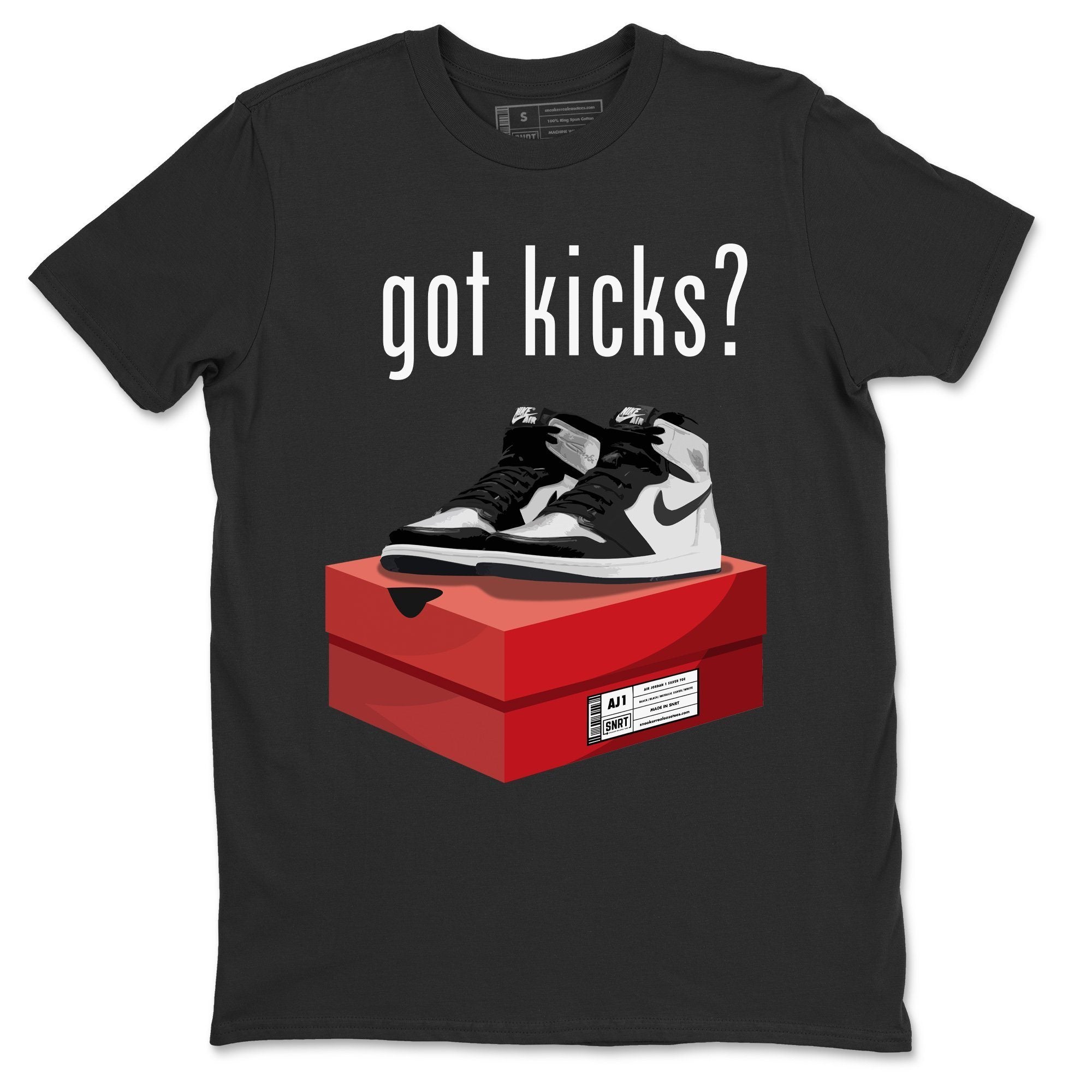 Jordan 1 Silver Toe Shirt To Match Jordans Got Kicks Sneaker Tees Jordan 1 Silver Toe Drip Gear Zone Sneaker Matching Clothing Unisex Shirts