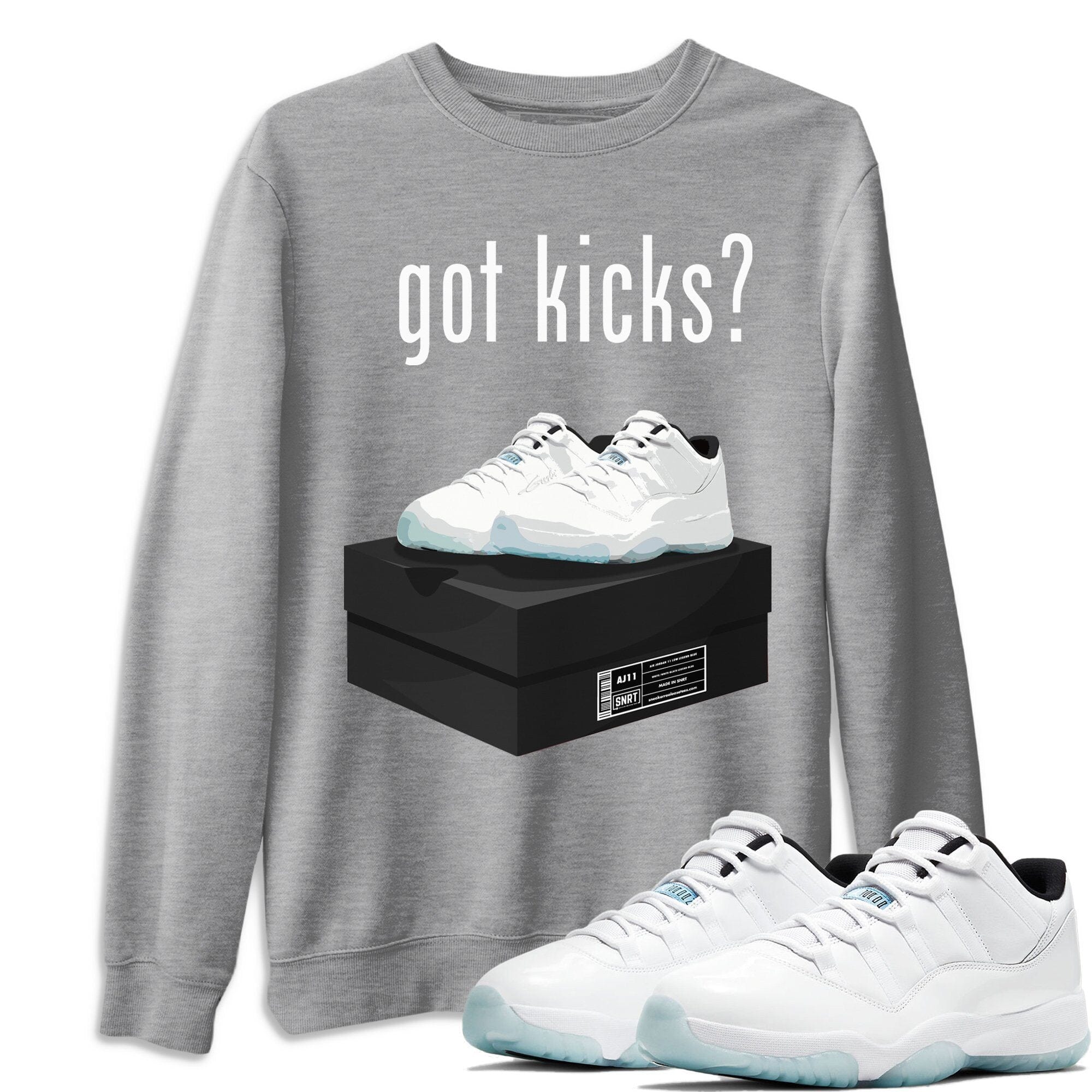 Jordan 11 Legend Blue Shirt To Match Jordans Got Kicks Sneaker Tees Jordan 11 Legend Blue Drip Gear Zone Sneaker Matching Clothing Unisex Shirts