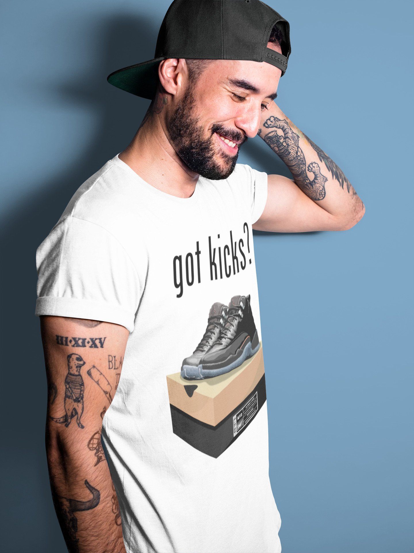 Jordan 12 Grind Sneaker Matching T-Shirt Got Kicks Sneaker Tees Jordan 12 Grind Sneaker Release Tees Crew Neck Tees