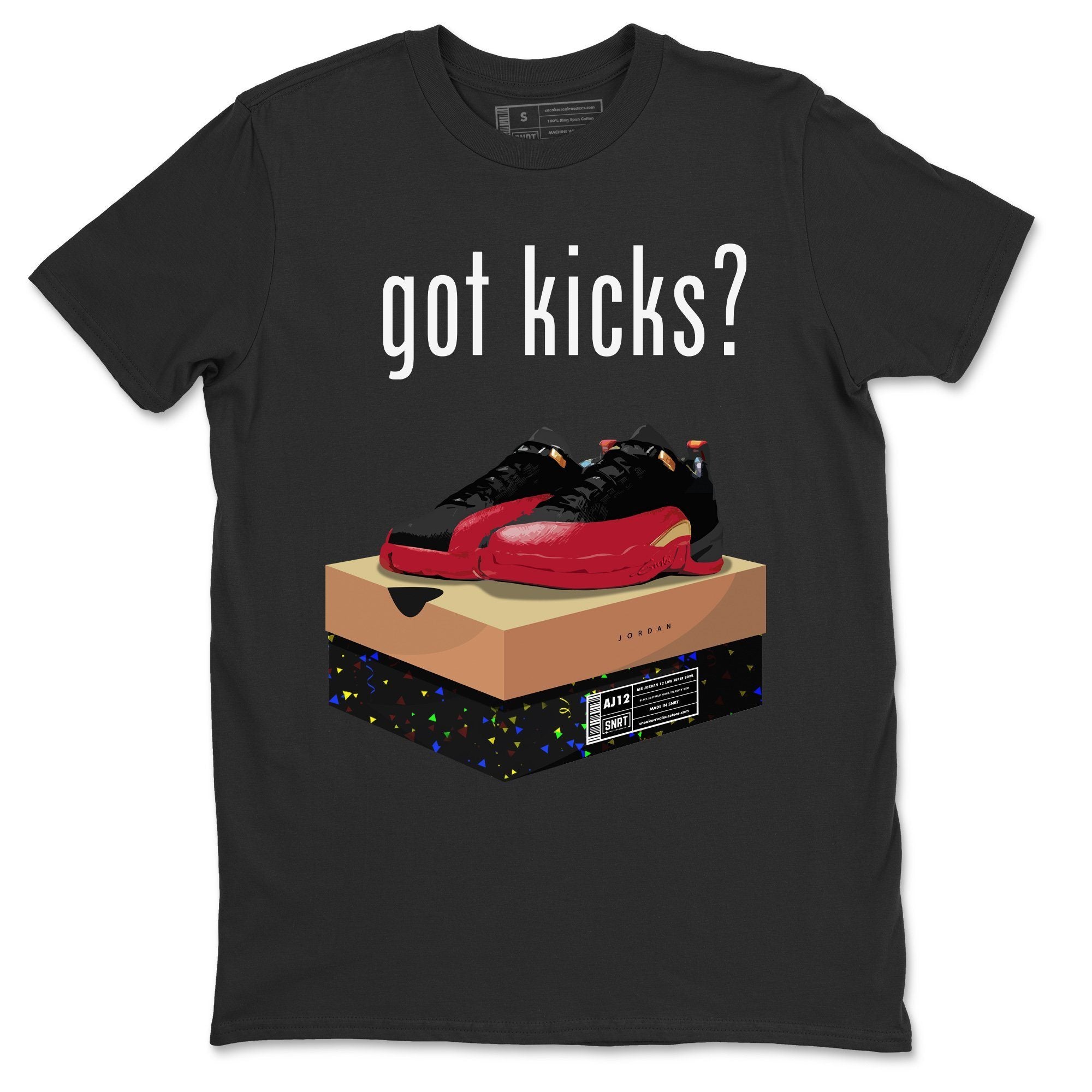 Jordan 12 Super Bowl Shirt To Match Jordans Got Kicks Sneaker Tees Jordan 12 Super Bowl Drip Gear Zone Sneaker Matching Clothing Unisex Shirts