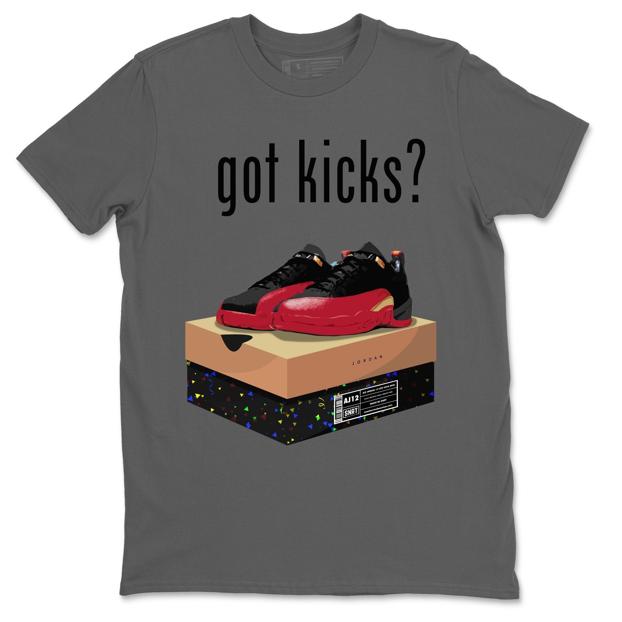 Jordan 12 Super Bowl Shirt To Match Jordans Got Kicks Sneaker Tees Jordan 12 Super Bowl Drip Gear Zone Sneaker Matching Clothing Unisex Shirts