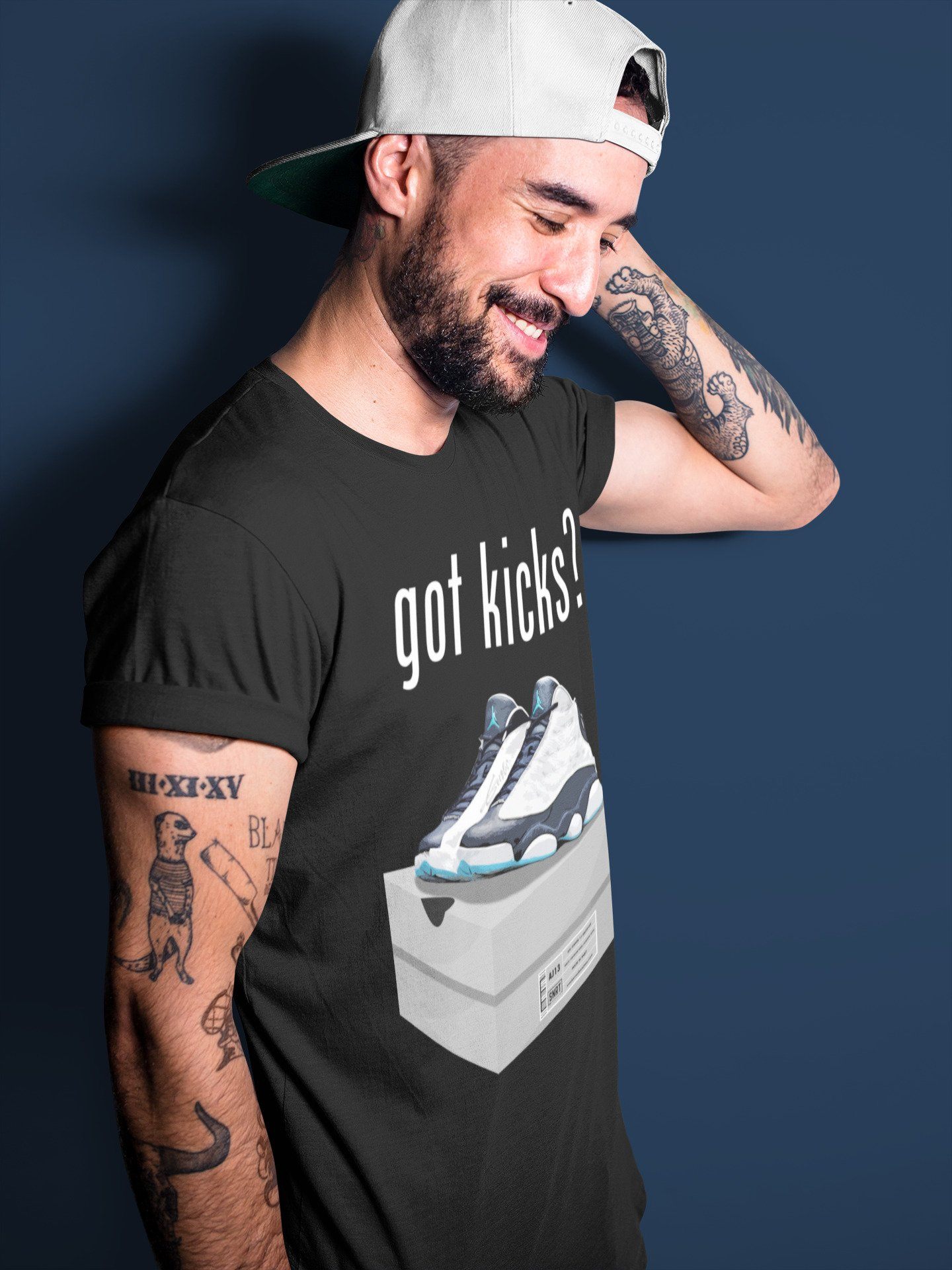 Jordan 13 Obsidian Shirt To Match Jordans Got Kicks Sneaker Tees Jordan 13 Obsidian Drip Gear Zone Sneaker Matching Clothing Unisex Shirts