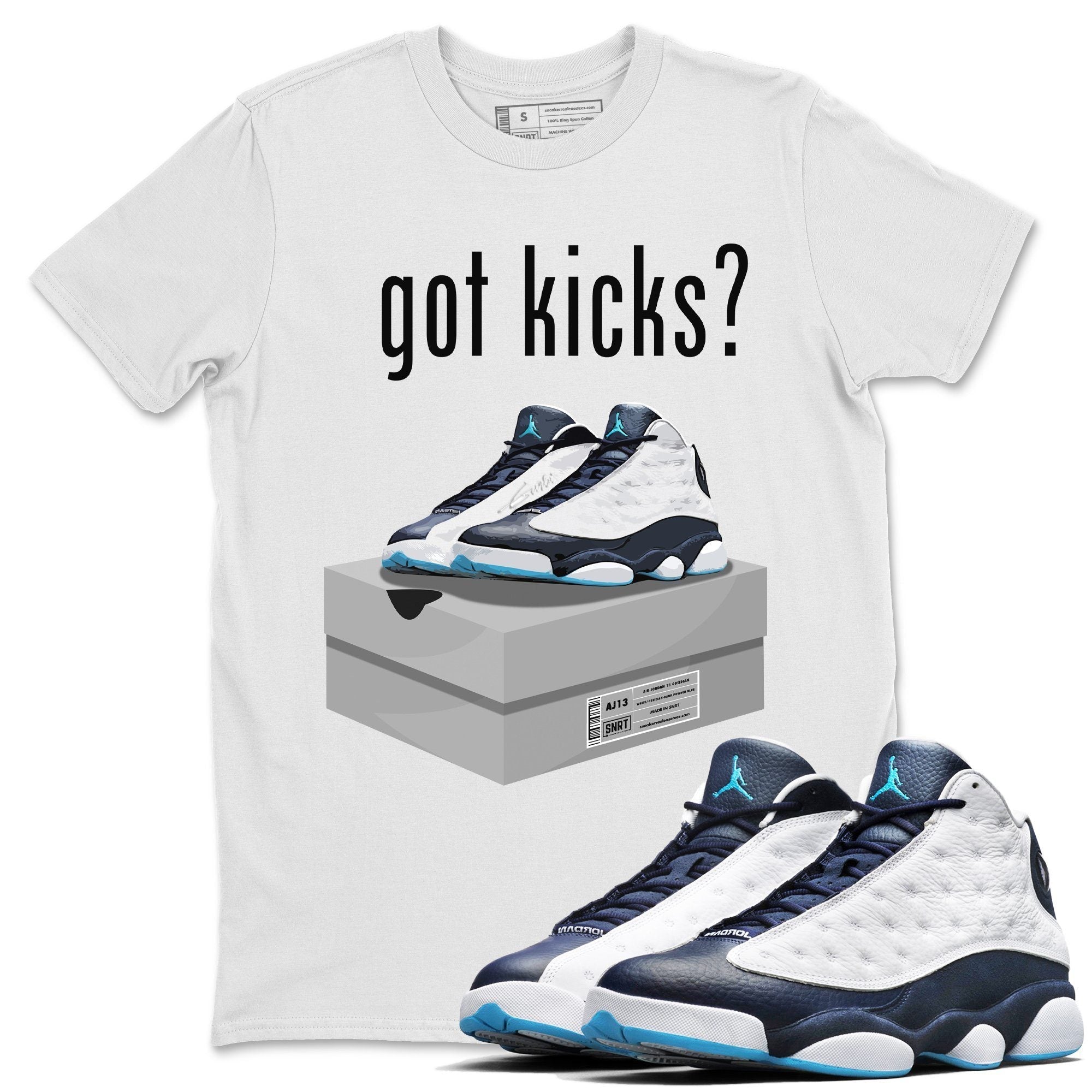 Jordan 13 Obsidian Shirt To Match Jordans Got Kicks Sneaker Tees Jordan 13 Obsidian Drip Gear Zone Sneaker Matching Clothing Unisex Shirts