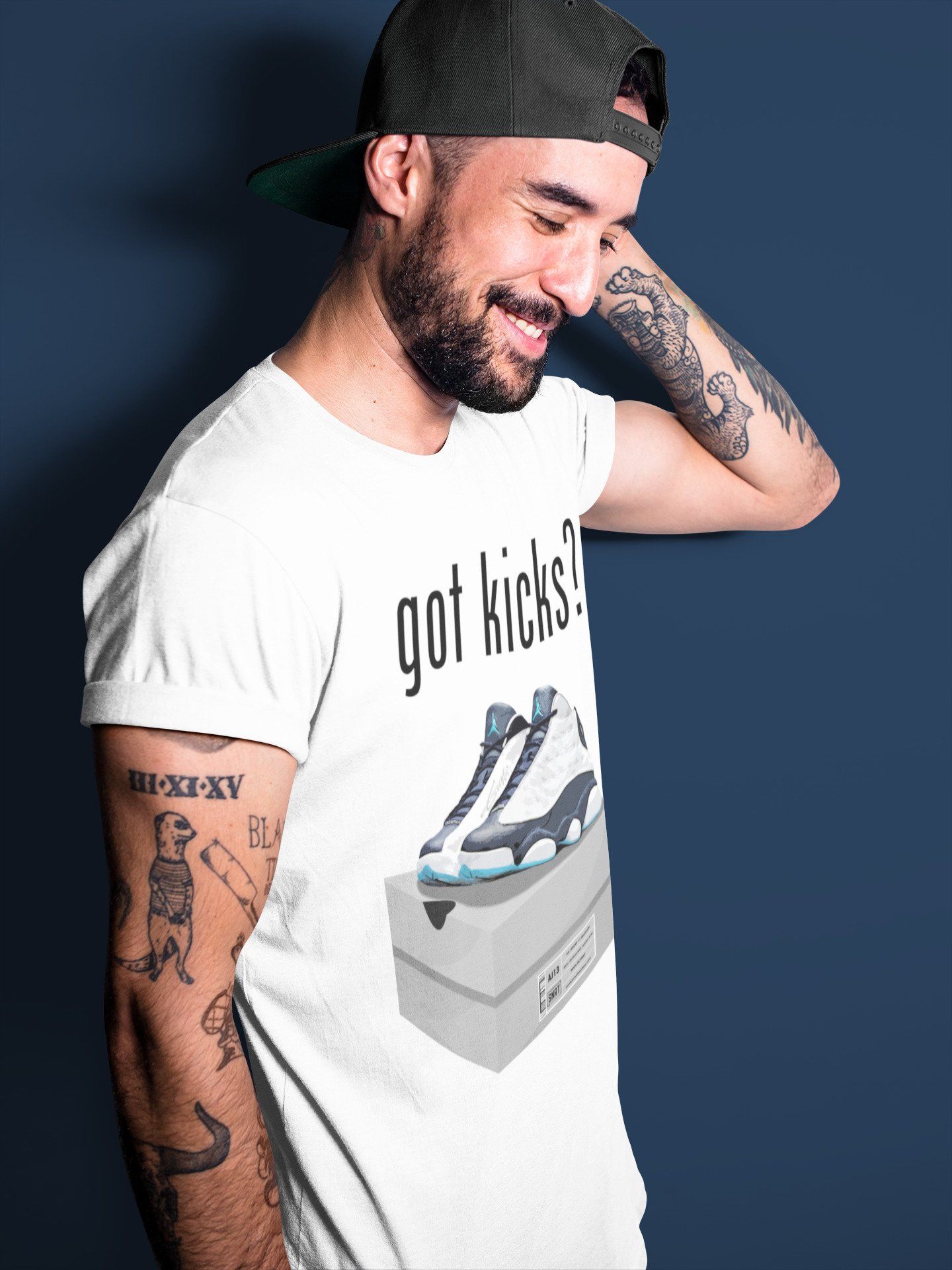 Jordan 13 Obsidian Shirt To Match Jordans Got Kicks Sneaker Tees Jordan 13 Obsidian Drip Gear Zone Sneaker Matching Clothing Unisex Shirts