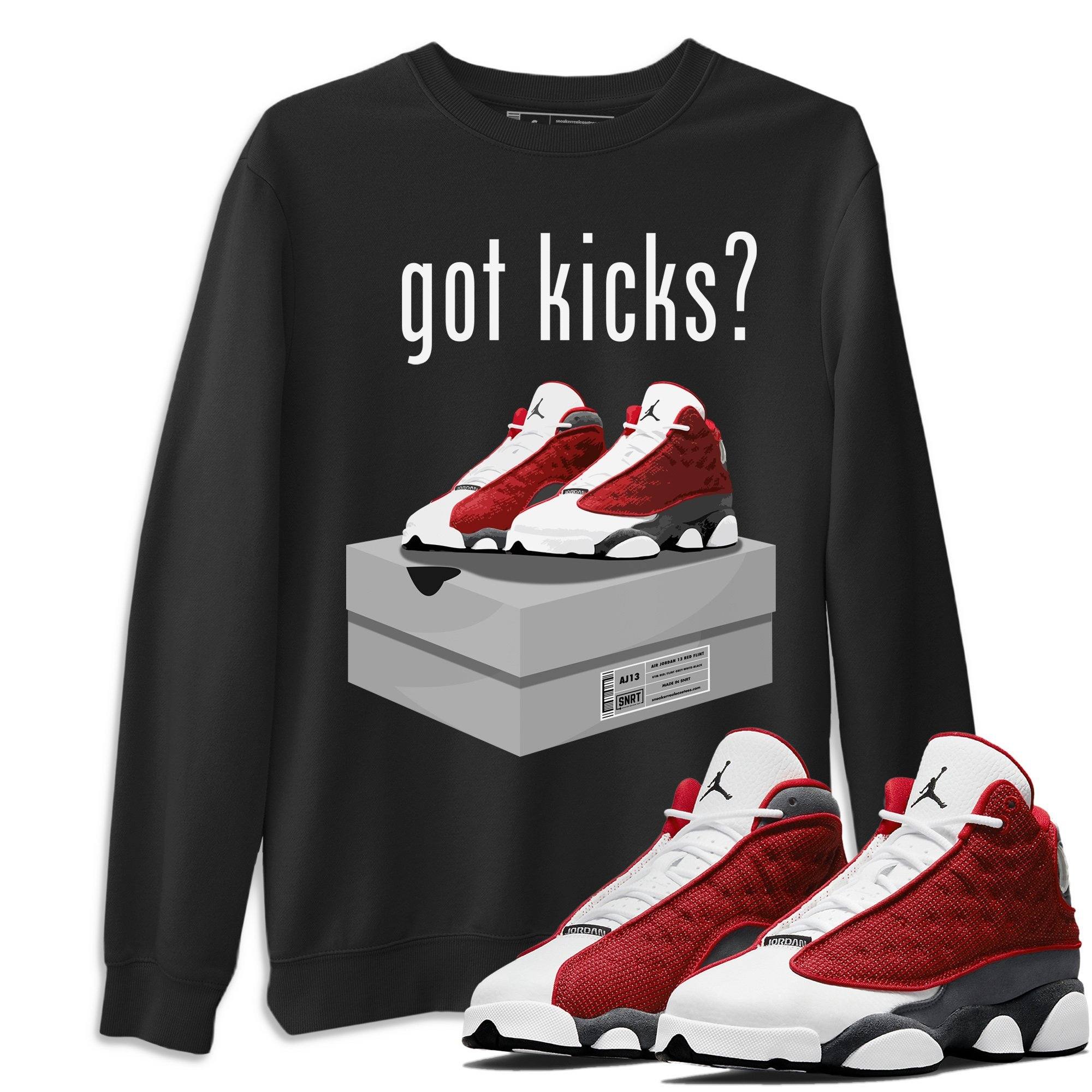 Jordan 13 Red Flint Shirt To Match Jordans Got Kicks Sneaker Tees Jordan 13 Red Flint Drip Gear Zone Sneaker Matching Clothing Unisex Shirts
