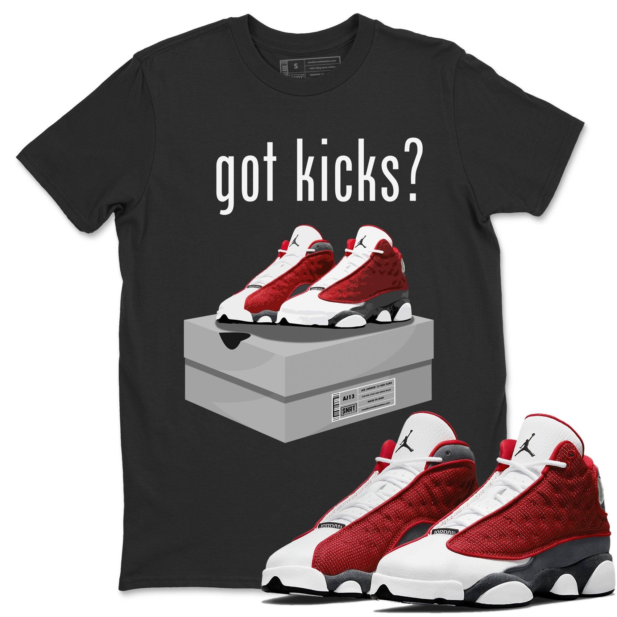 Jordan 13 Red Flint Shirt To Match Jordans Got Kicks Sneaker Tees Jordan 13 Red Flint Drip Gear Zone Sneaker Matching Clothing Unisex Shirts
