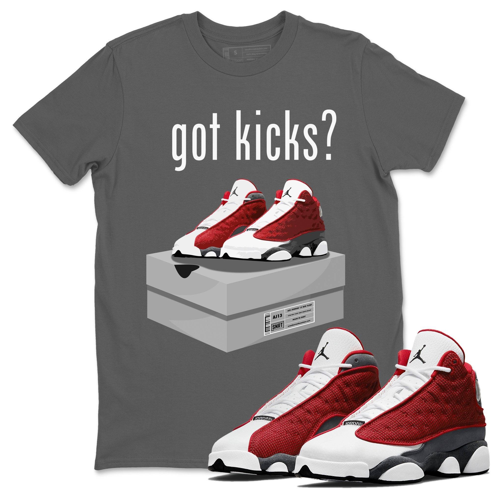 Jordan 13 Red Flint Shirt To Match Jordans Got Kicks Sneaker Tees Jordan 13 Red Flint Drip Gear Zone Sneaker Matching Clothing Unisex Shirts