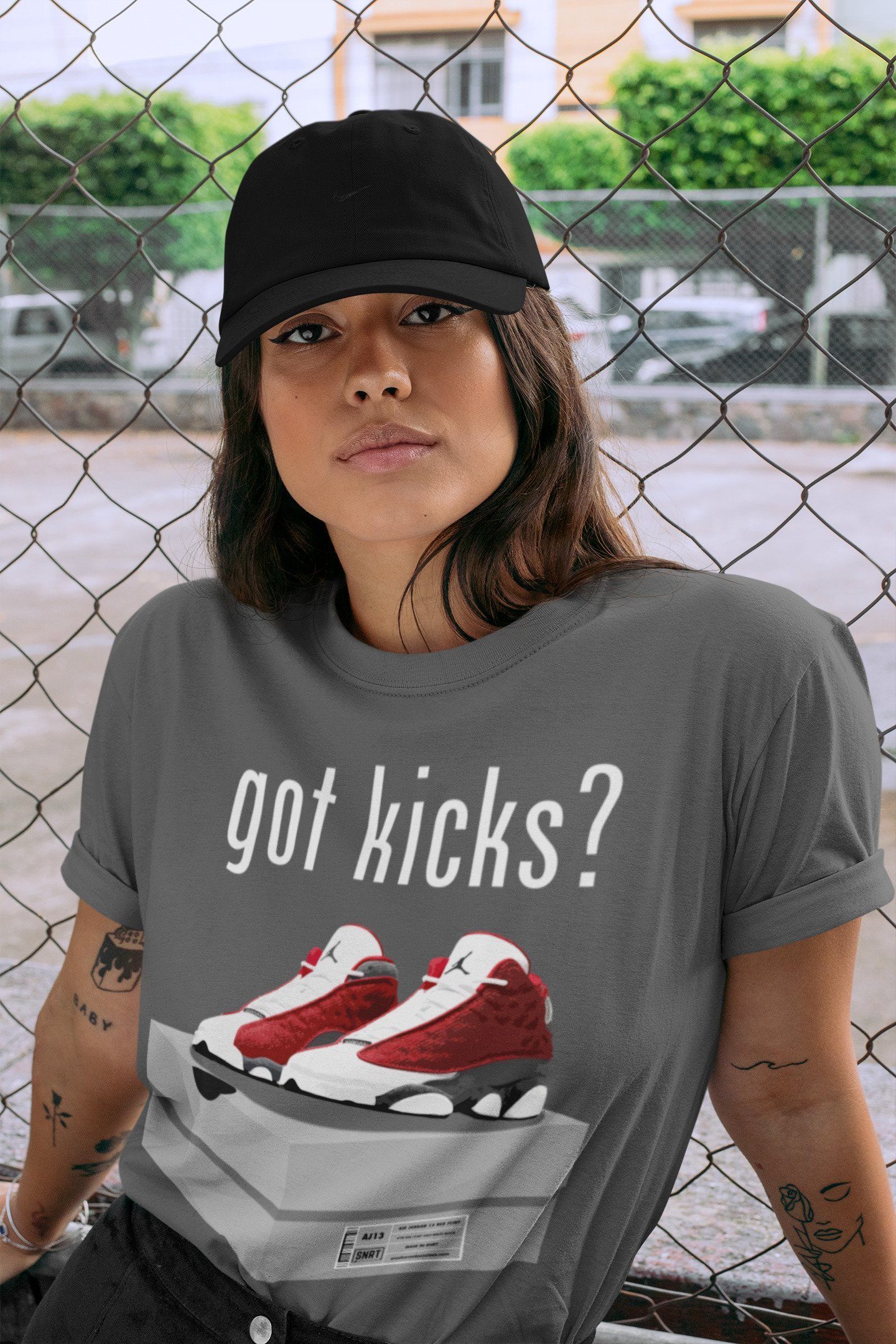 Jordan 13 Red Flint Shirt To Match Jordans Got Kicks Sneaker Tees Jordan 13 Red Flint Drip Gear Zone Sneaker Matching Clothing Unisex Shirts