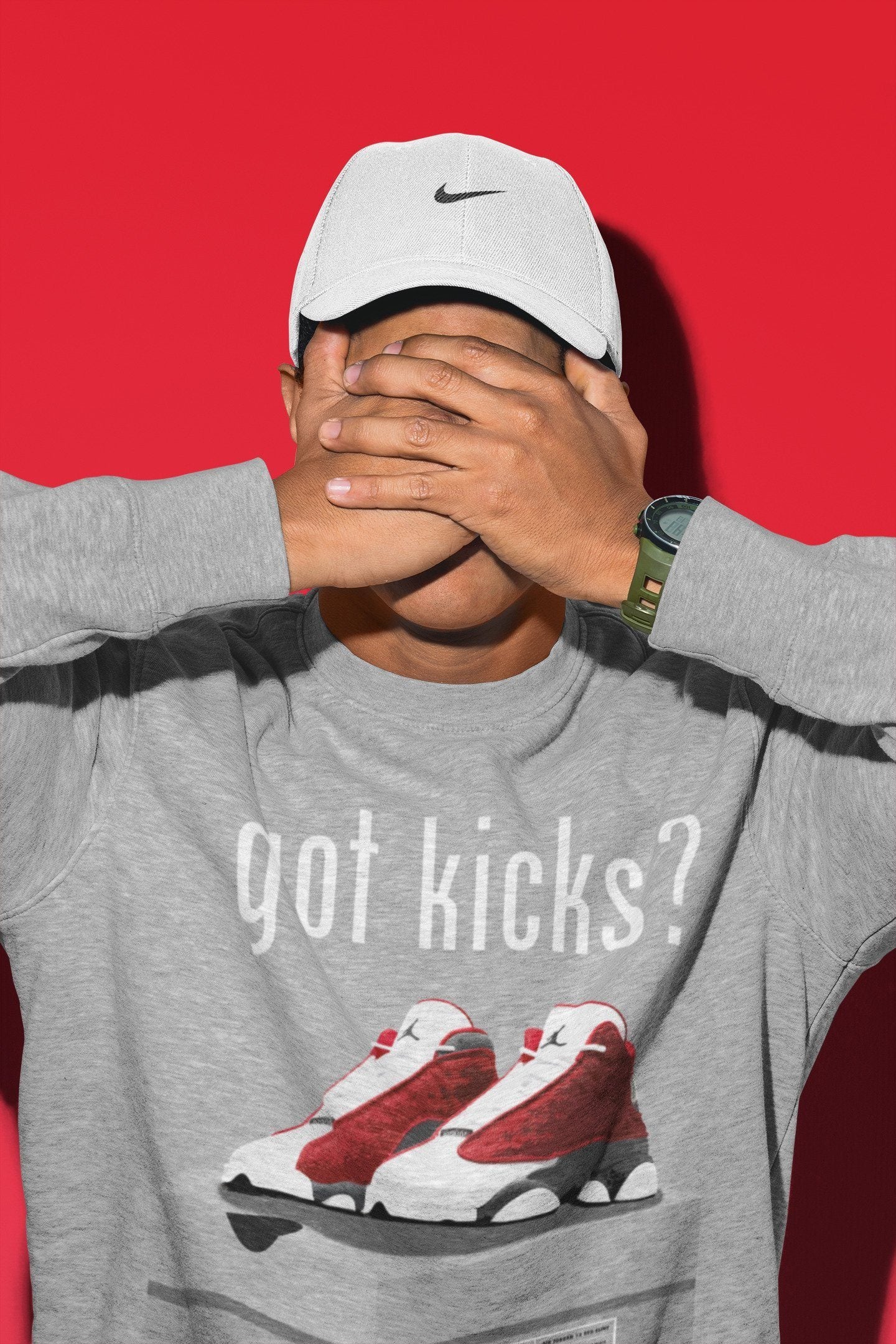 Jordan 13 Red Flint Shirt To Match Jordans Got Kicks Sneaker Tees Jordan 13 Red Flint Drip Gear Zone Sneaker Matching Clothing Unisex Shirts