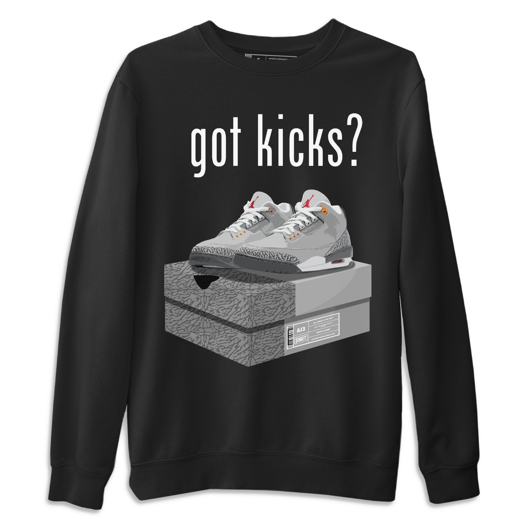 Jordan 3 Cool Grey Shirt To Match Jordans Got Kicks Sneaker Tees Jordan 3 Cool Grey Drip Gear Zone Sneaker Matching Clothing Unisex Shirts