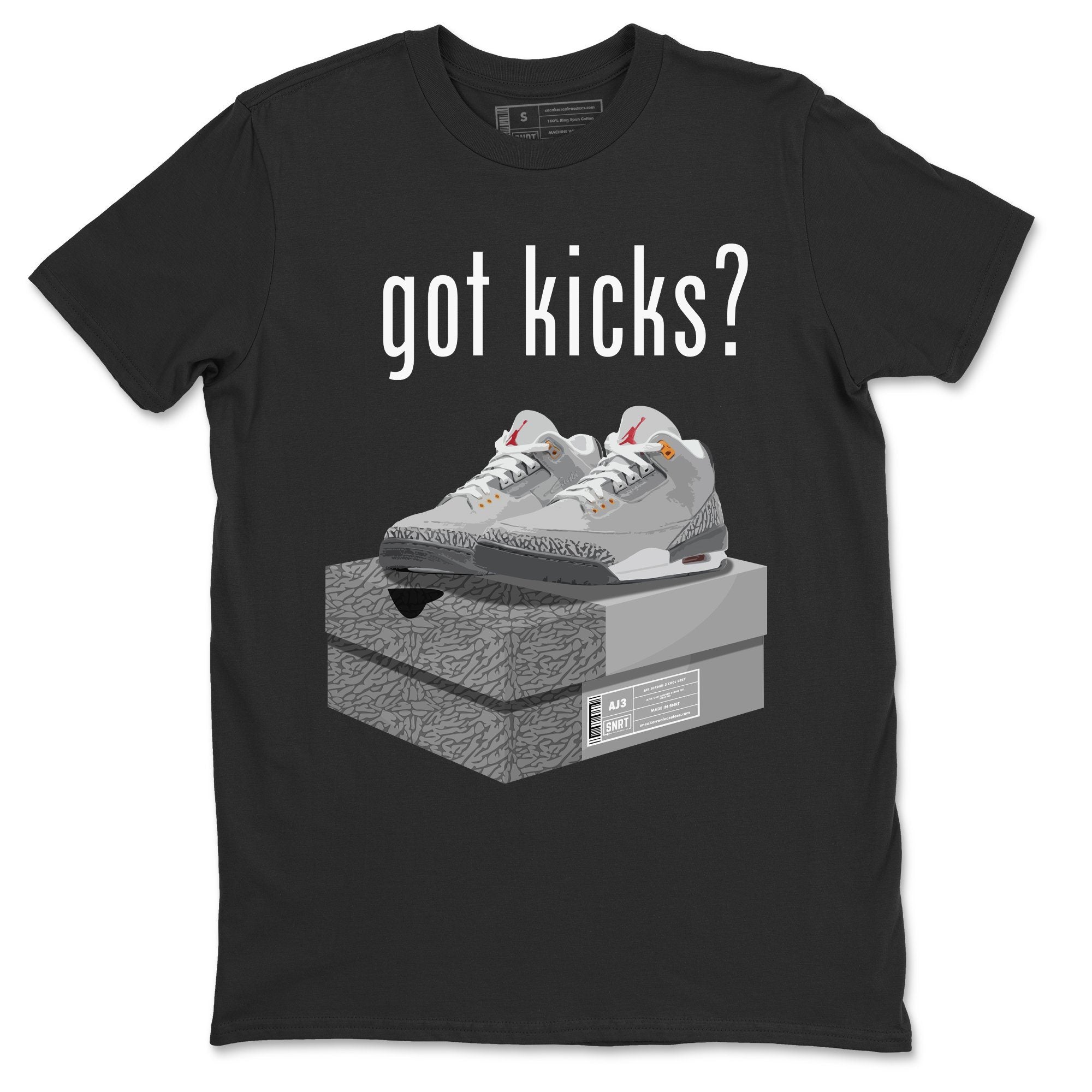 Jordan 3 Cool Grey Shirt To Match Jordans Got Kicks Sneaker Tees Jordan 3 Cool Grey Drip Gear Zone Sneaker Matching Clothing Unisex Shirts