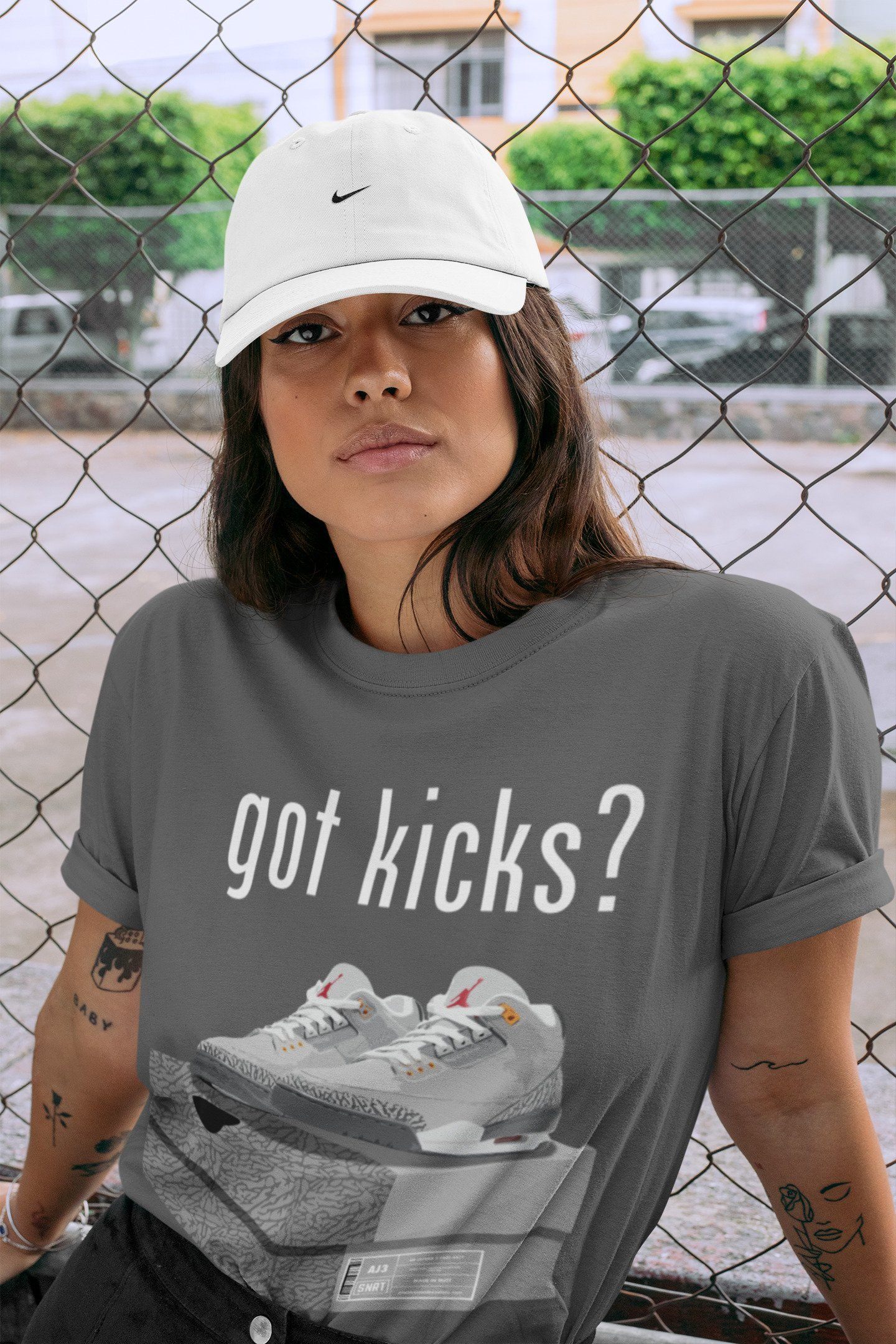Jordan 3 Cool Grey Shirt To Match Jordans Got Kicks Sneaker Tees Jordan 3 Cool Grey Drip Gear Zone Sneaker Matching Clothing Unisex Shirts