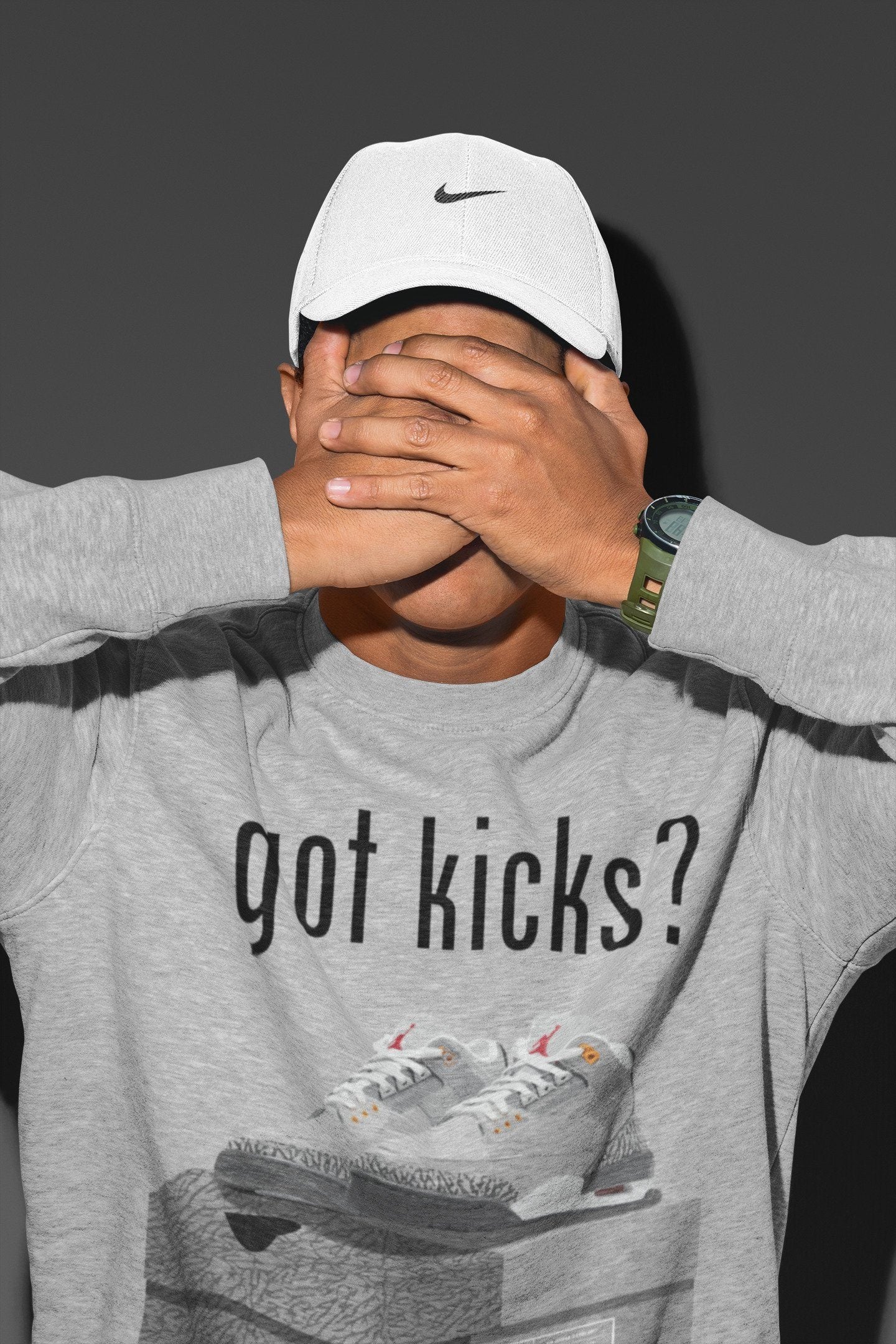 Jordan 3 Cool Grey Shirt To Match Jordans Got Kicks Sneaker Tees Jordan 3 Cool Grey Drip Gear Zone Sneaker Matching Clothing Unisex Shirts