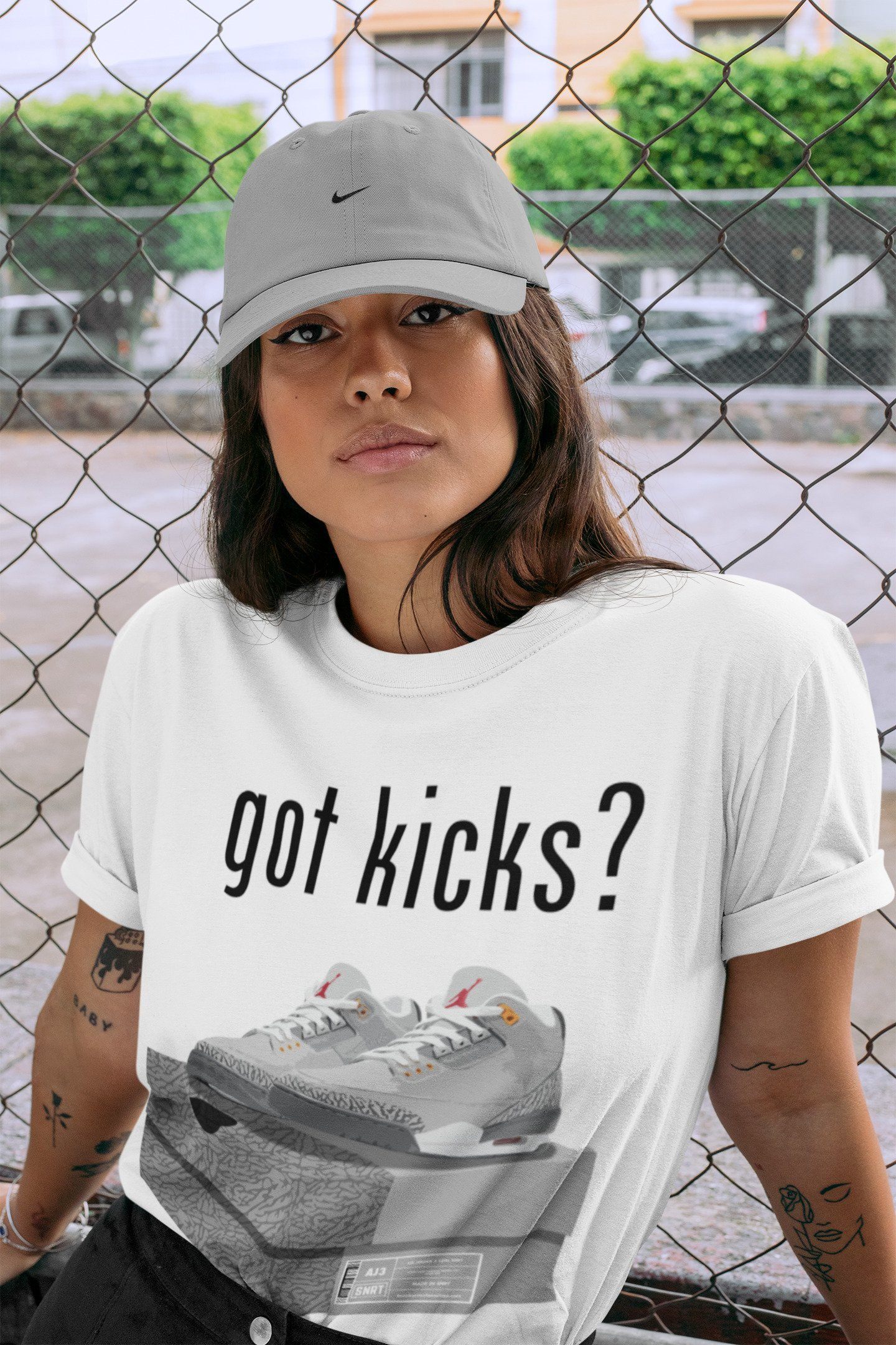 Jordan 3 Cool Grey Shirt To Match Jordans Got Kicks Sneaker Tees Jordan 3 Cool Grey Drip Gear Zone Sneaker Matching Clothing Unisex Shirts