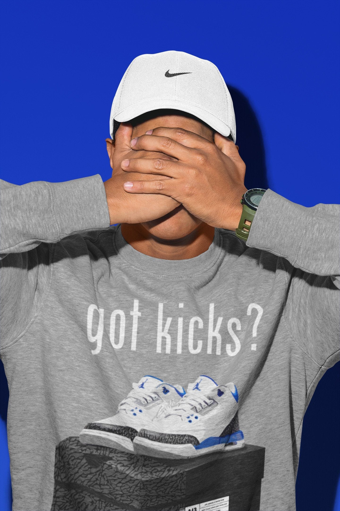 Jordan 3 Racer Blue Shirt To Match Jordans Got Kicks Sneaker Tees Jordan 3 Racer Blue Drip Gear Zone Sneaker Matching Clothing Unisex Shirts