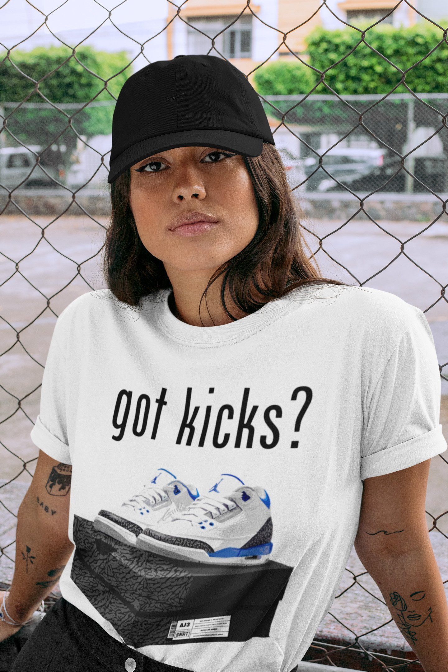 Jordan 3 Racer Blue Shirt To Match Jordans Got Kicks Sneaker Tees Jordan 3 Racer Blue Drip Gear Zone Sneaker Matching Clothing Unisex Shirts