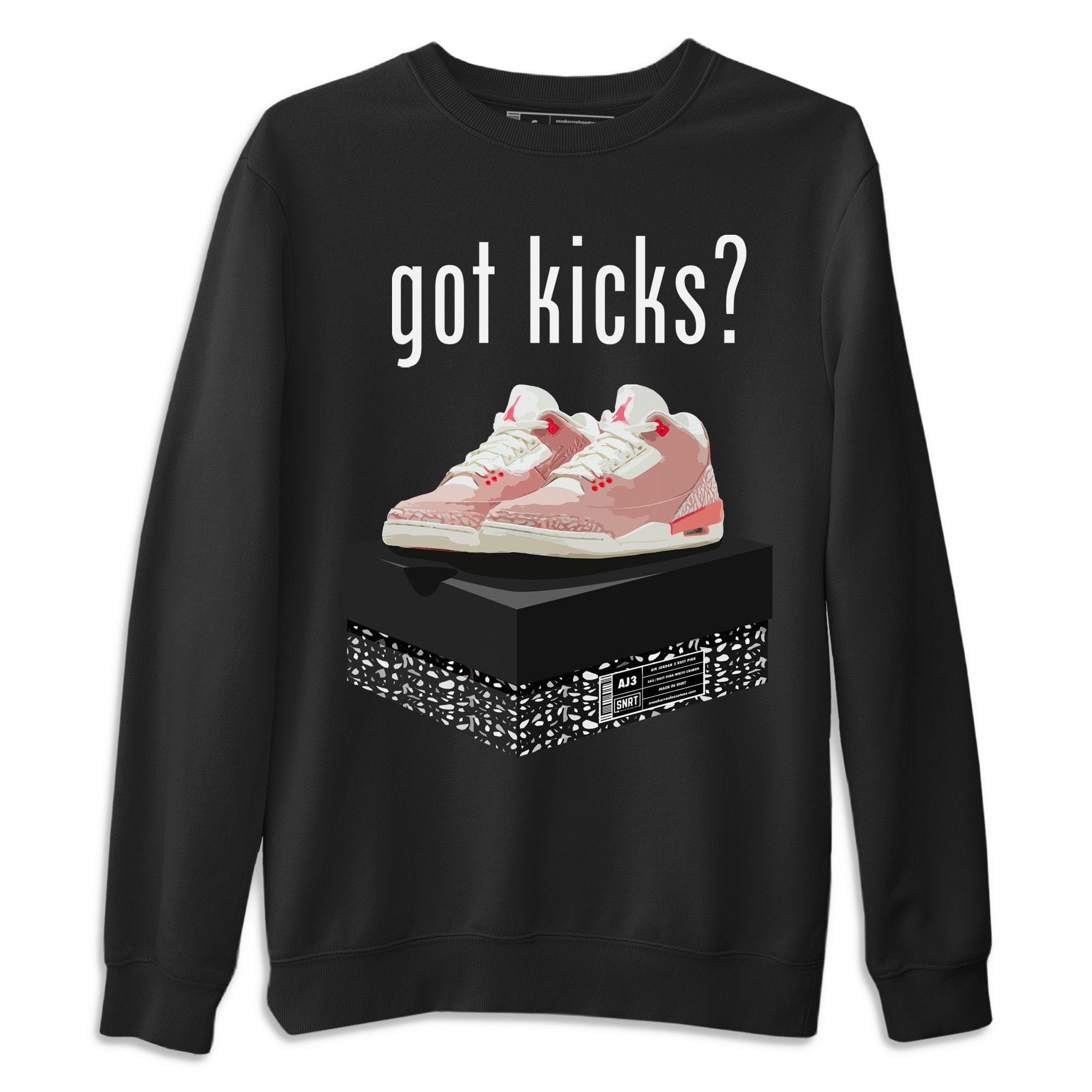 Jordan 3 Rust Pink Shirt To Match Jordans Got Kicks Sneaker Tees Jordan 3 Rust Pink Drip Gear Zone Sneaker Matching Clothing Unisex Shirts