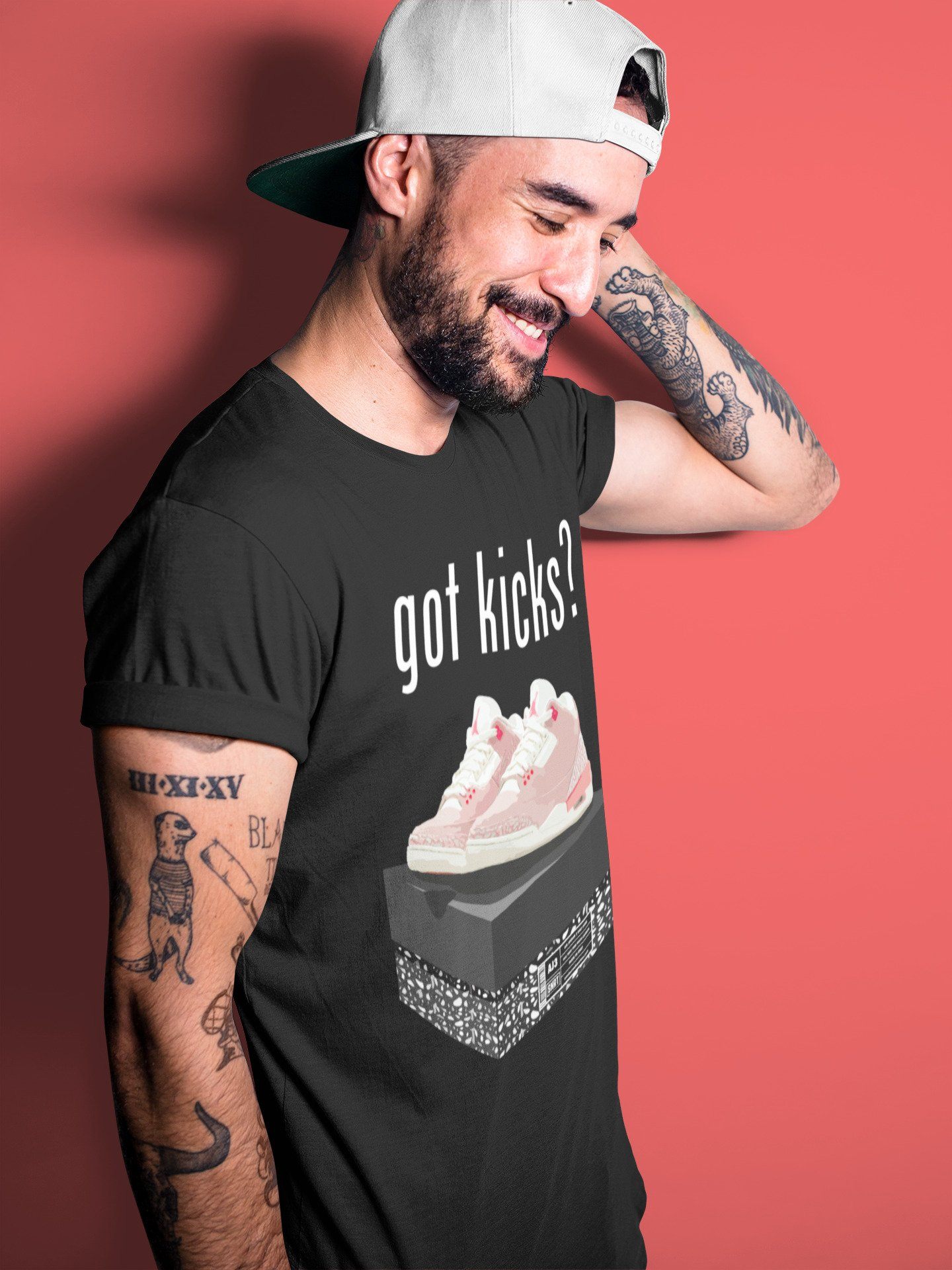 Jordan 3 Rust Pink Shirt To Match Jordans Got Kicks Sneaker Tees Jordan 3 Rust Pink Drip Gear Zone Sneaker Matching Clothing Unisex Shirts