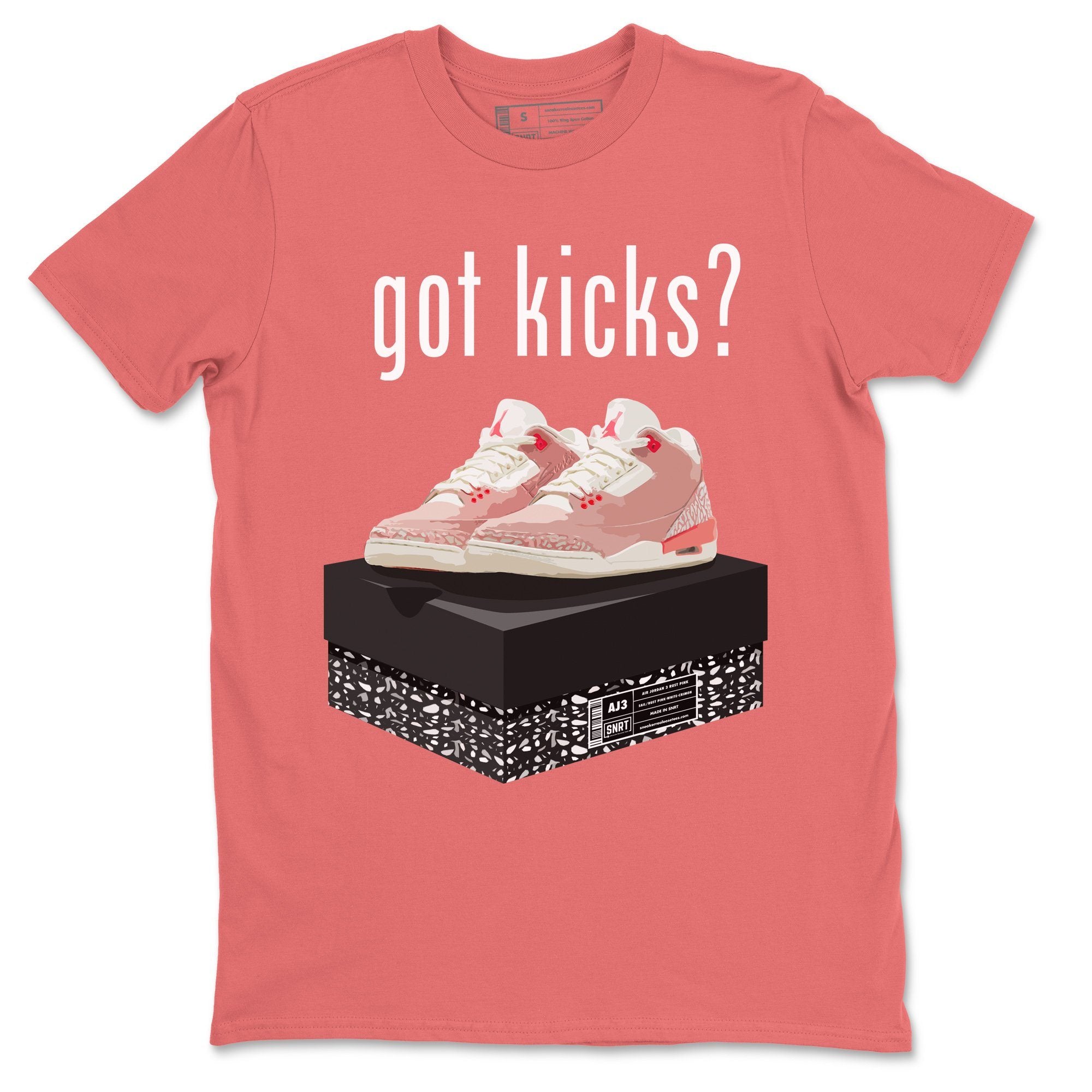 Jordan 3 Rust Pink Shirt To Match Jordans Got Kicks Sneaker Tees Jordan 3 Rust Pink Drip Gear Zone Sneaker Matching Clothing Unisex Shirts