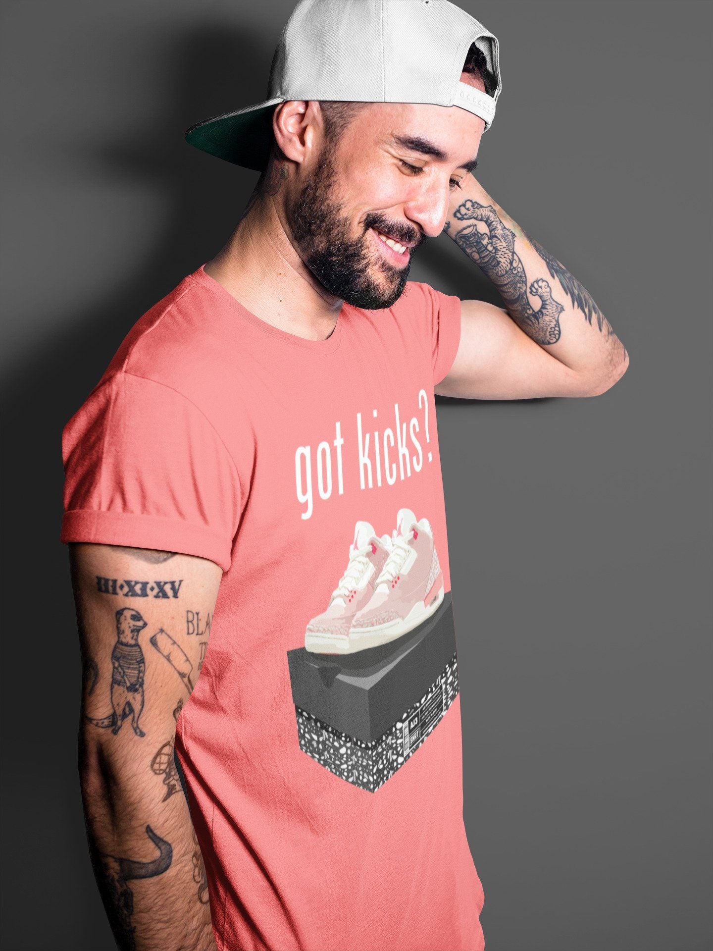 Jordan 3 Rust Pink Shirt To Match Jordans Got Kicks Sneaker Tees Jordan 3 Rust Pink Drip Gear Zone Sneaker Matching Clothing Unisex Shirts