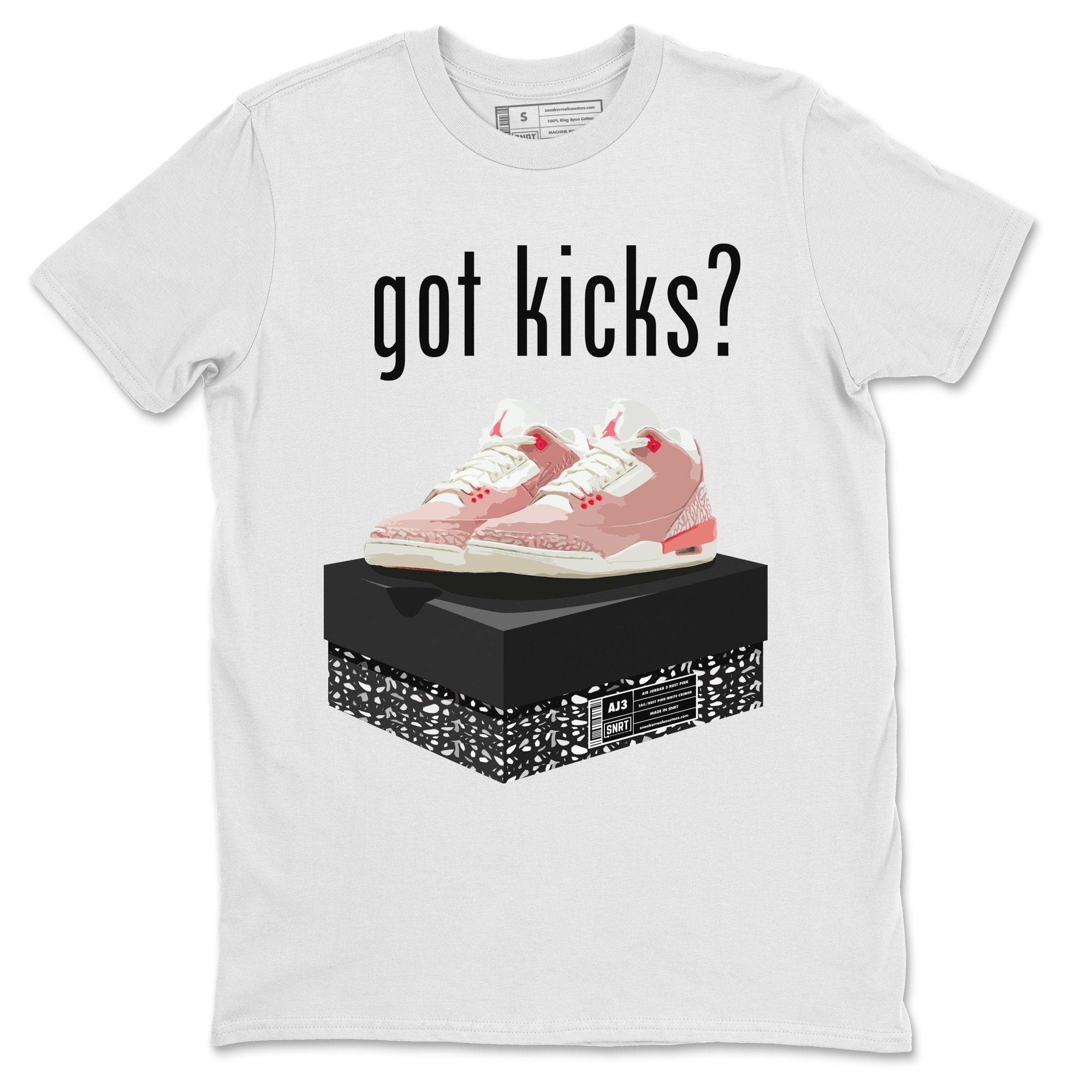Jordan 3 Rust Pink Shirt To Match Jordans Got Kicks Sneaker Tees Jordan 3 Rust Pink Drip Gear Zone Sneaker Matching Clothing Unisex Shirts