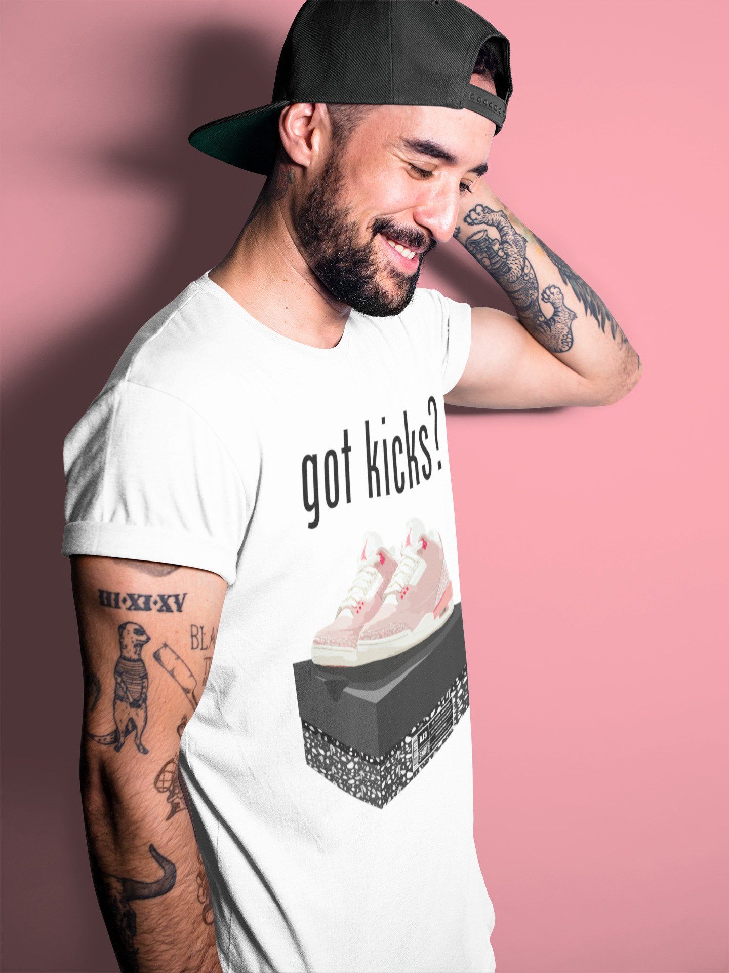 Jordan 3 Rust Pink Shirt To Match Jordans Got Kicks Sneaker Tees Jordan 3 Rust Pink Drip Gear Zone Sneaker Matching Clothing Unisex Shirts