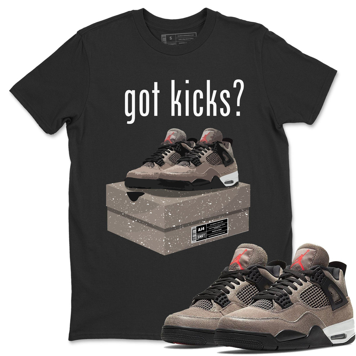 Jordan 4 Taupe Haze Shirt To Match Jordans Got Kicks Sneaker Tees Jordan 4 Taupe Haze Drip Gear Zone Sneaker Matching Clothing Unisex Shirts