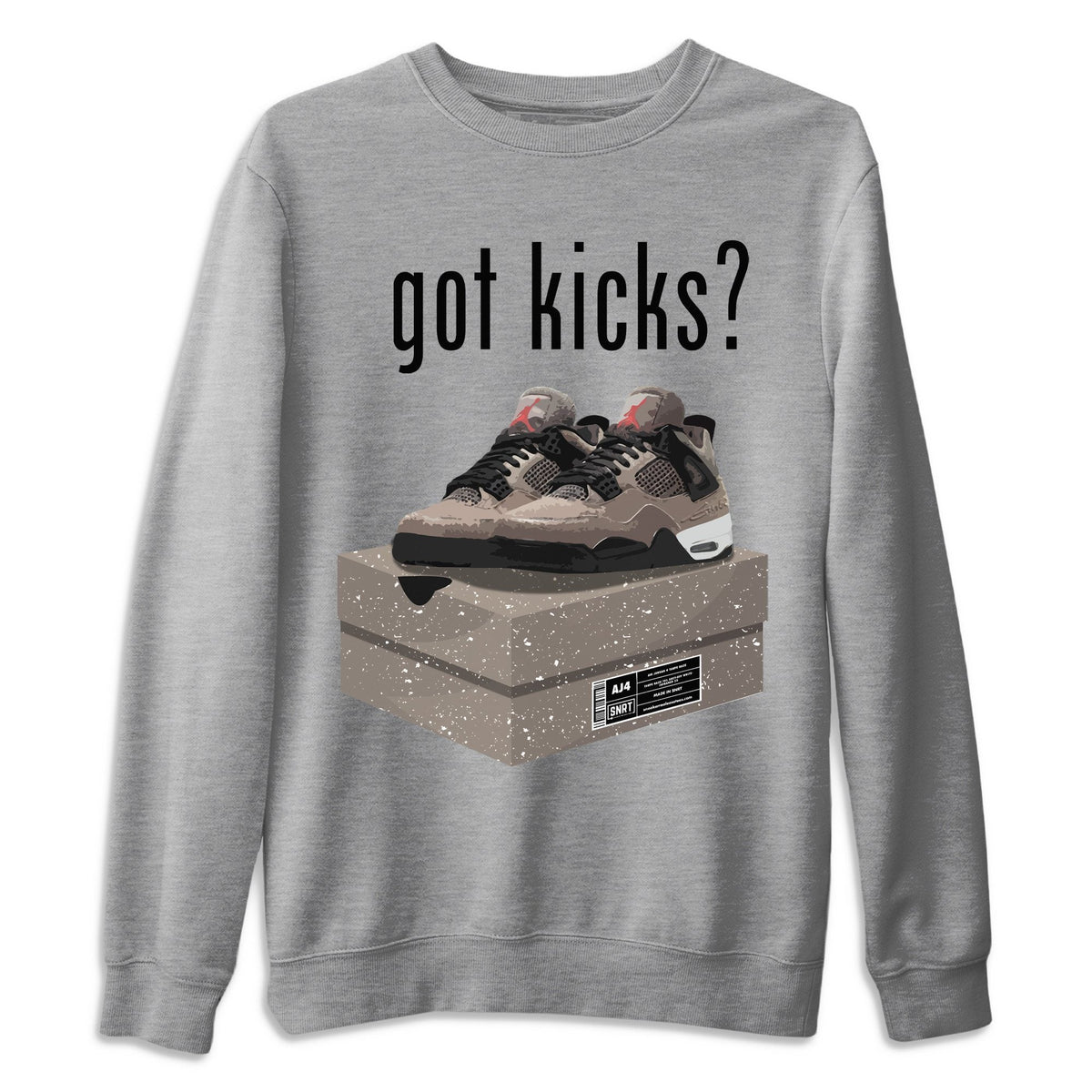Jordan 4 Taupe Haze Shirt To Match Jordans Got Kicks Sneaker Tees Jordan 4 Taupe Haze Drip Gear Zone Sneaker Matching Clothing Unisex Shirts