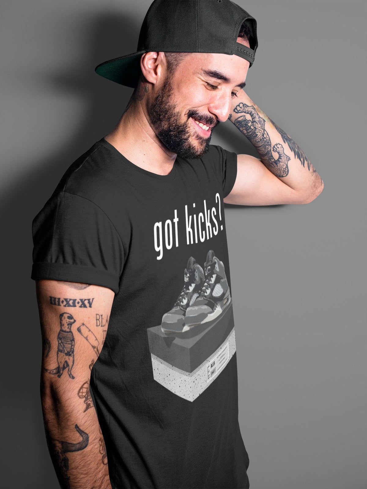 Jordan 5 Anthracite Shirt To Match Jordans Got Kicks Sneaker Tees Jordan 5 Anthracite Drip Gear Zone Sneaker Matching Clothing Unisex Shirts