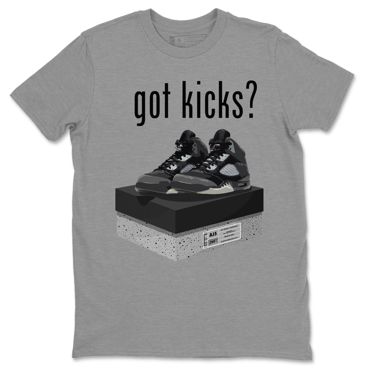 Jordan 5 Anthracite Shirt To Match Jordans Got Kicks Sneaker Tees Jordan 5 Anthracite Drip Gear Zone Sneaker Matching Clothing Unisex Shirts