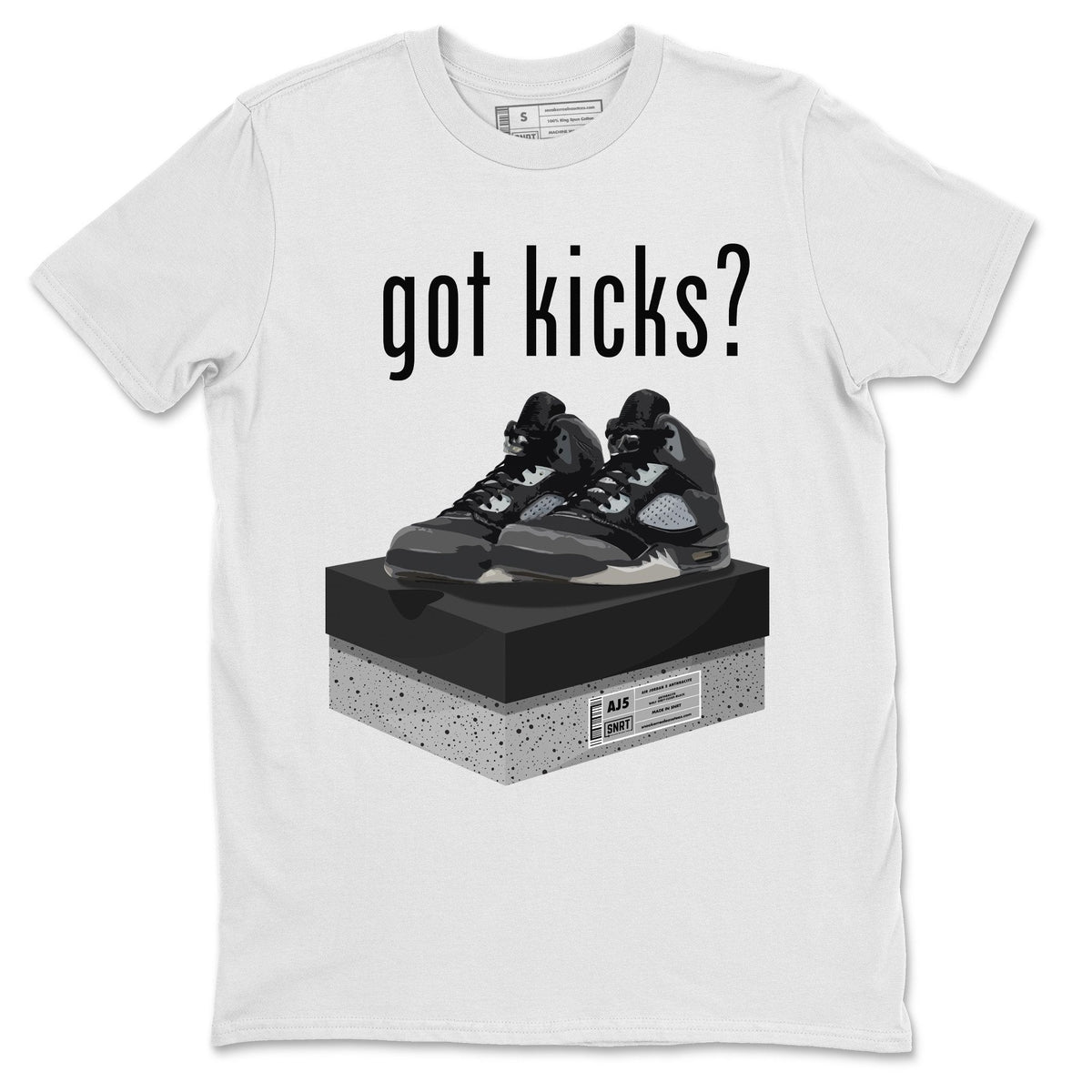 Jordan 5 Anthracite Shirt To Match Jordans Got Kicks Sneaker Tees Jordan 5 Anthracite Drip Gear Zone Sneaker Matching Clothing Unisex Shirts