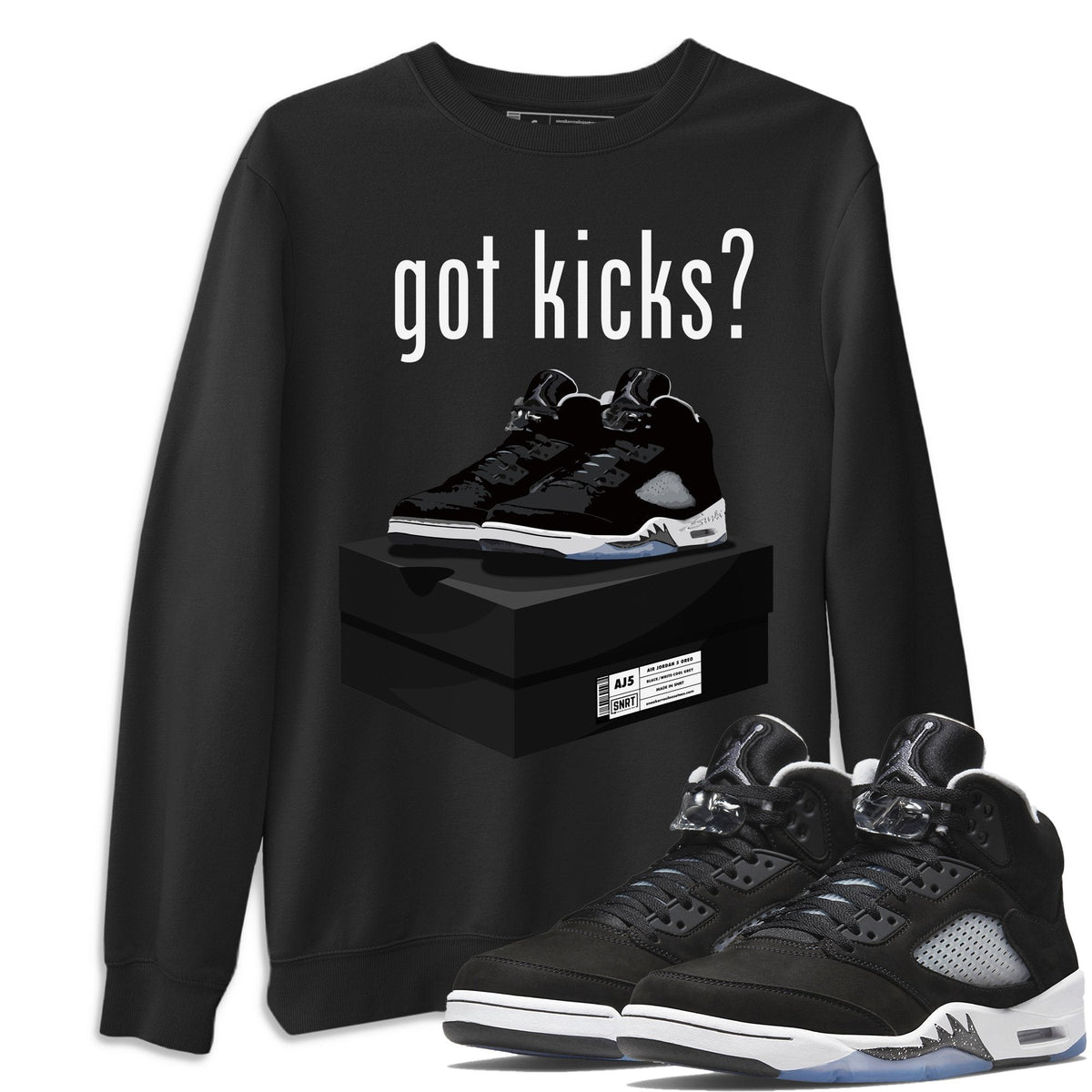 Jordan 5 Moonlight Shirt To Match Jordans Got Kicks Sneaker Tees Jordan 5 Moonlight Drip Gear Zone Sneaker Matching Clothing Unisex Shirts